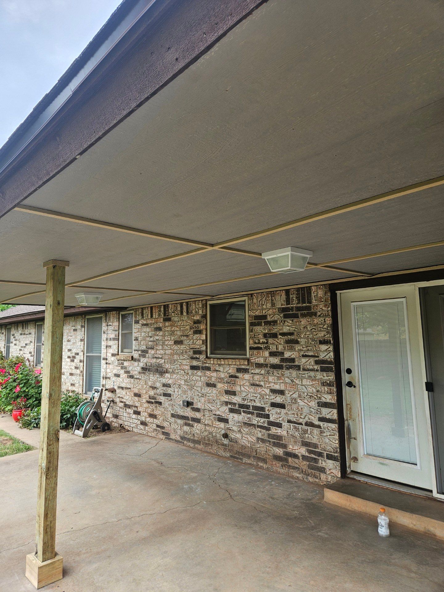soffit replacement in Edmond by McCann's Roofing and Construction