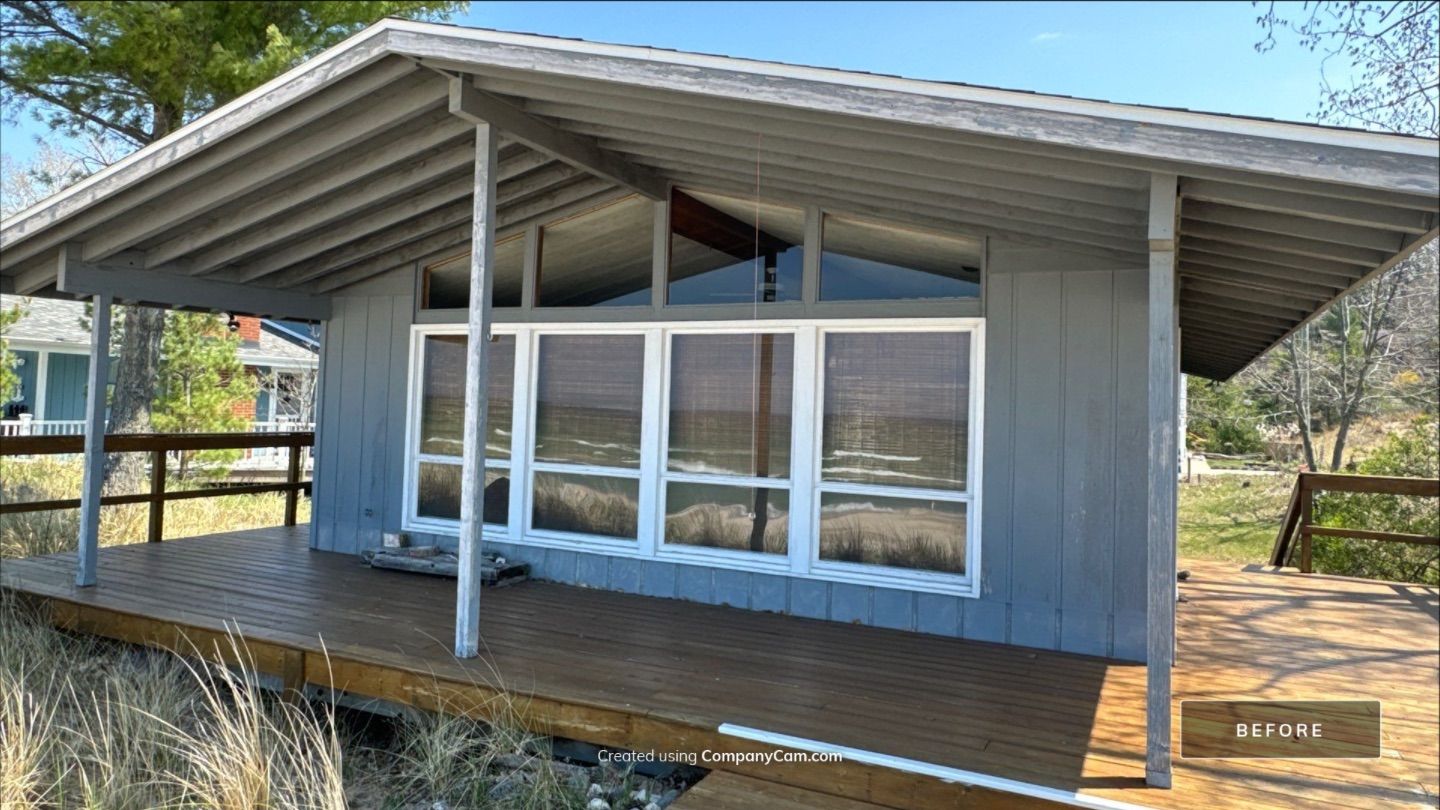 Exterior Painting. Exterior staining by Gordon Painting