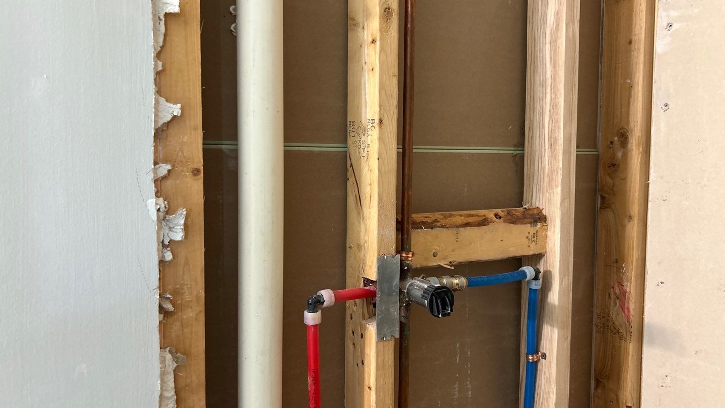 Tile shower remodel and heated floors by Footprints Floors of Nashville