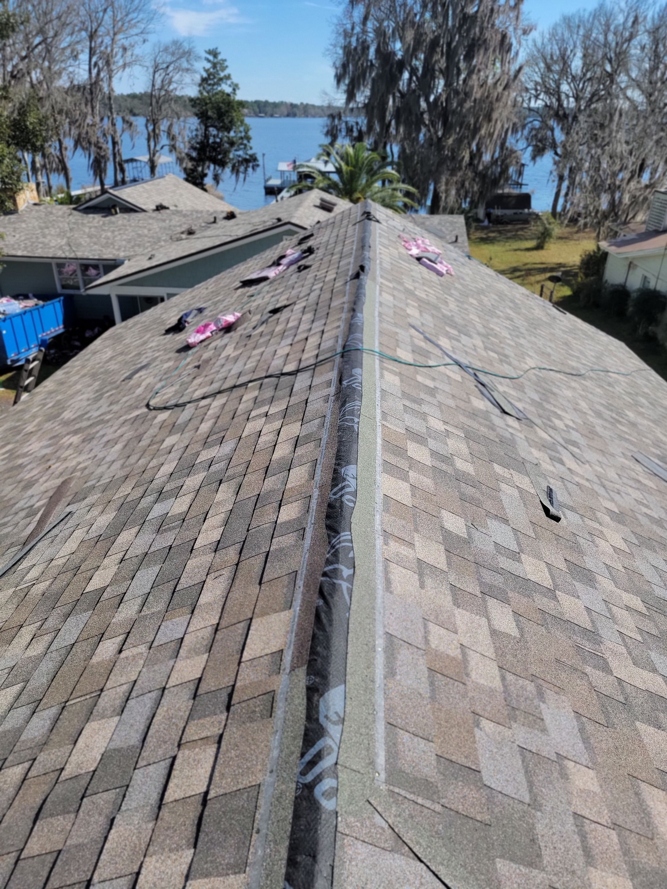Residential Roofing Installation using Owens Corning TruDefinition Duration Shingles by Galaxy Builders, Inc.