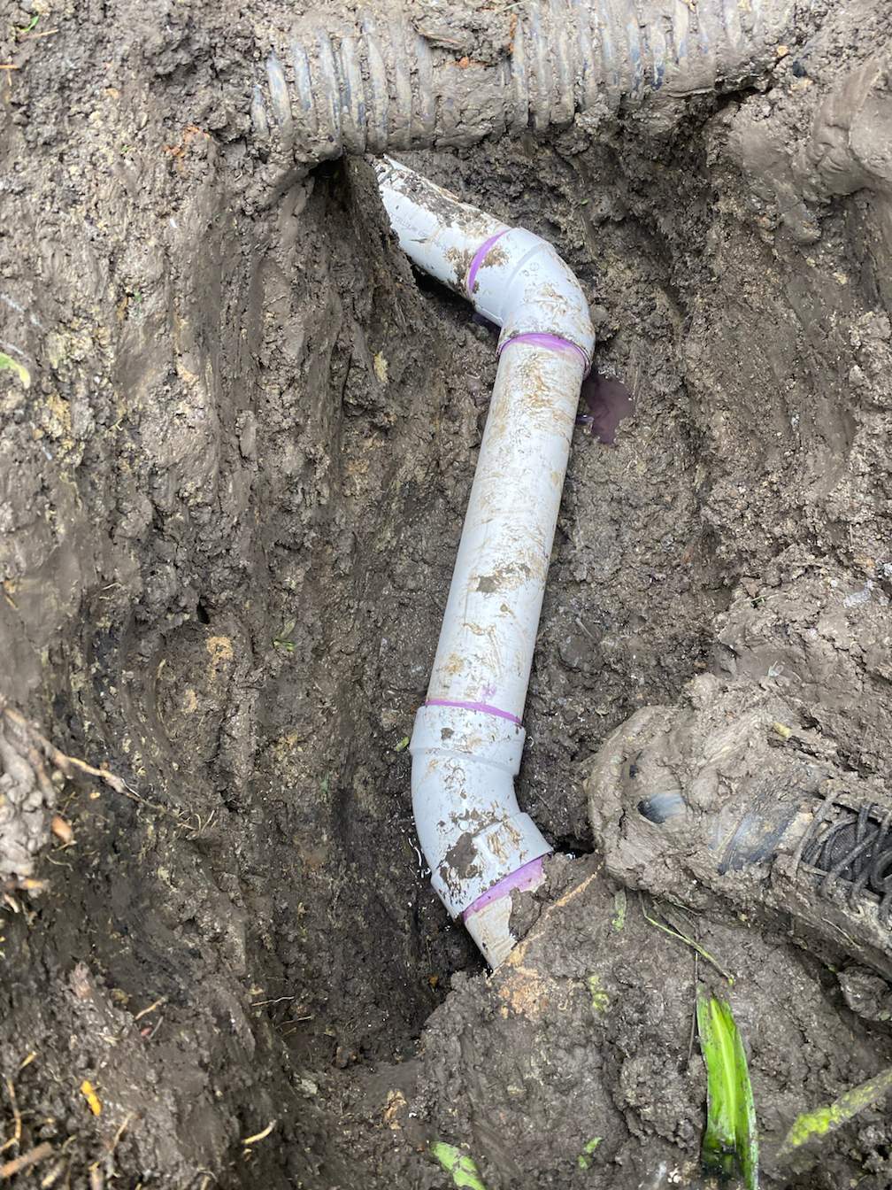 Camera Inspection and Building Drain Replacement by Allied Water Services