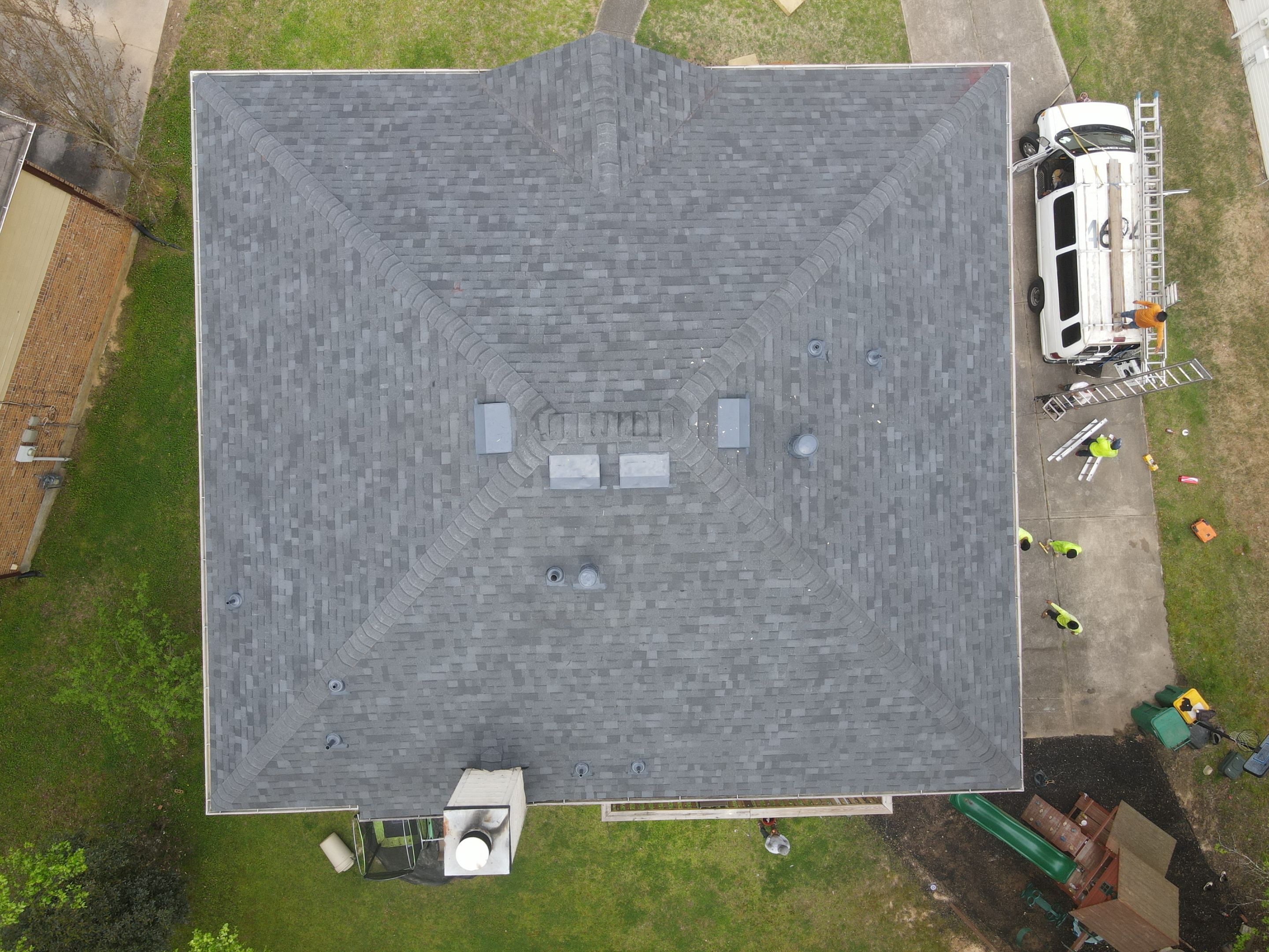 Residential Roofing Installation using Owens Corning by Inspector Roofing and Restoration
