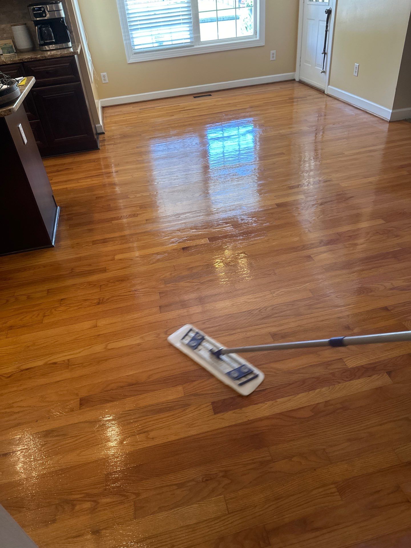 Hardwood Renewal  using Finish Em by Monster Clean