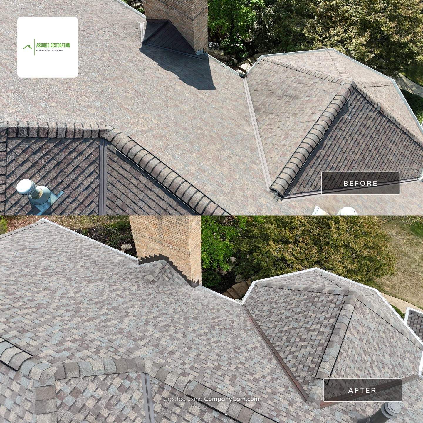 Certainteed Northgate ClimateFlex Weathered Wood by Assured Restoration