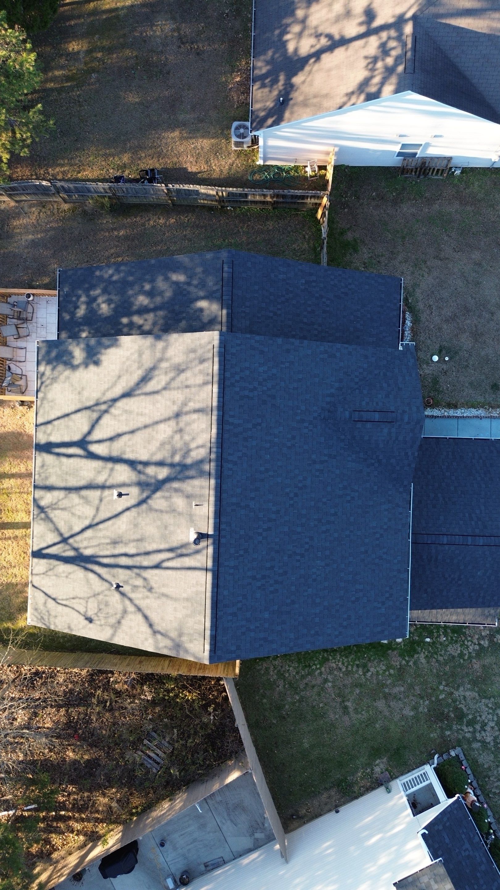 Roof replacement by hail and wind damage by Just Brilliant Restoration JBR