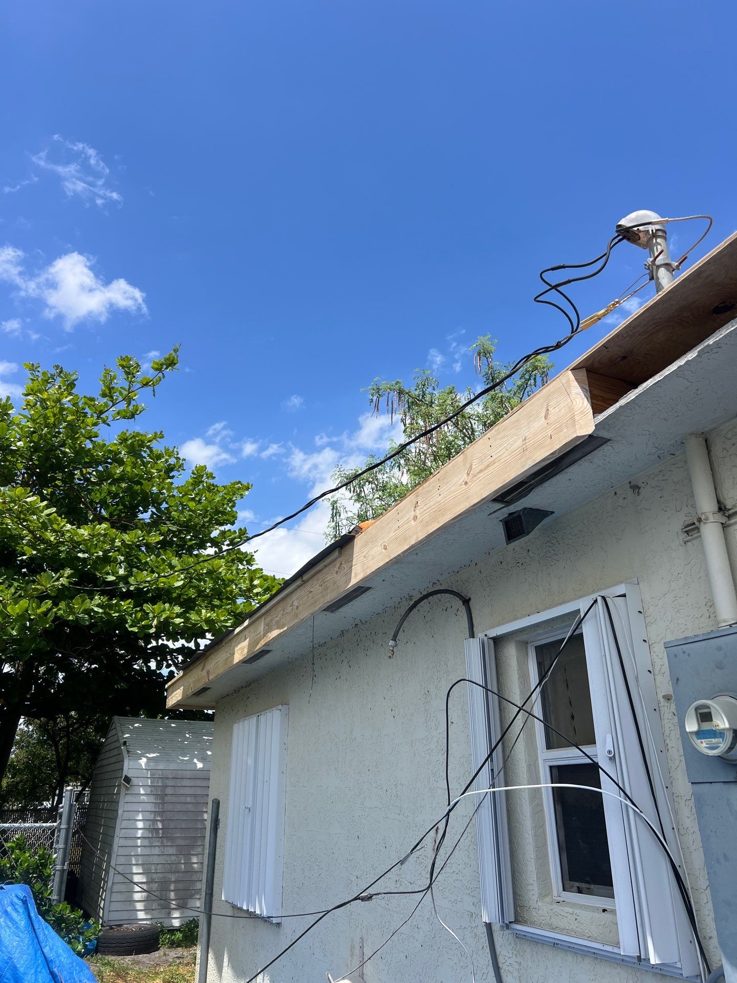 Beautiful Blue Shingle Re-Roof in Hollywood! by First Due Roofing