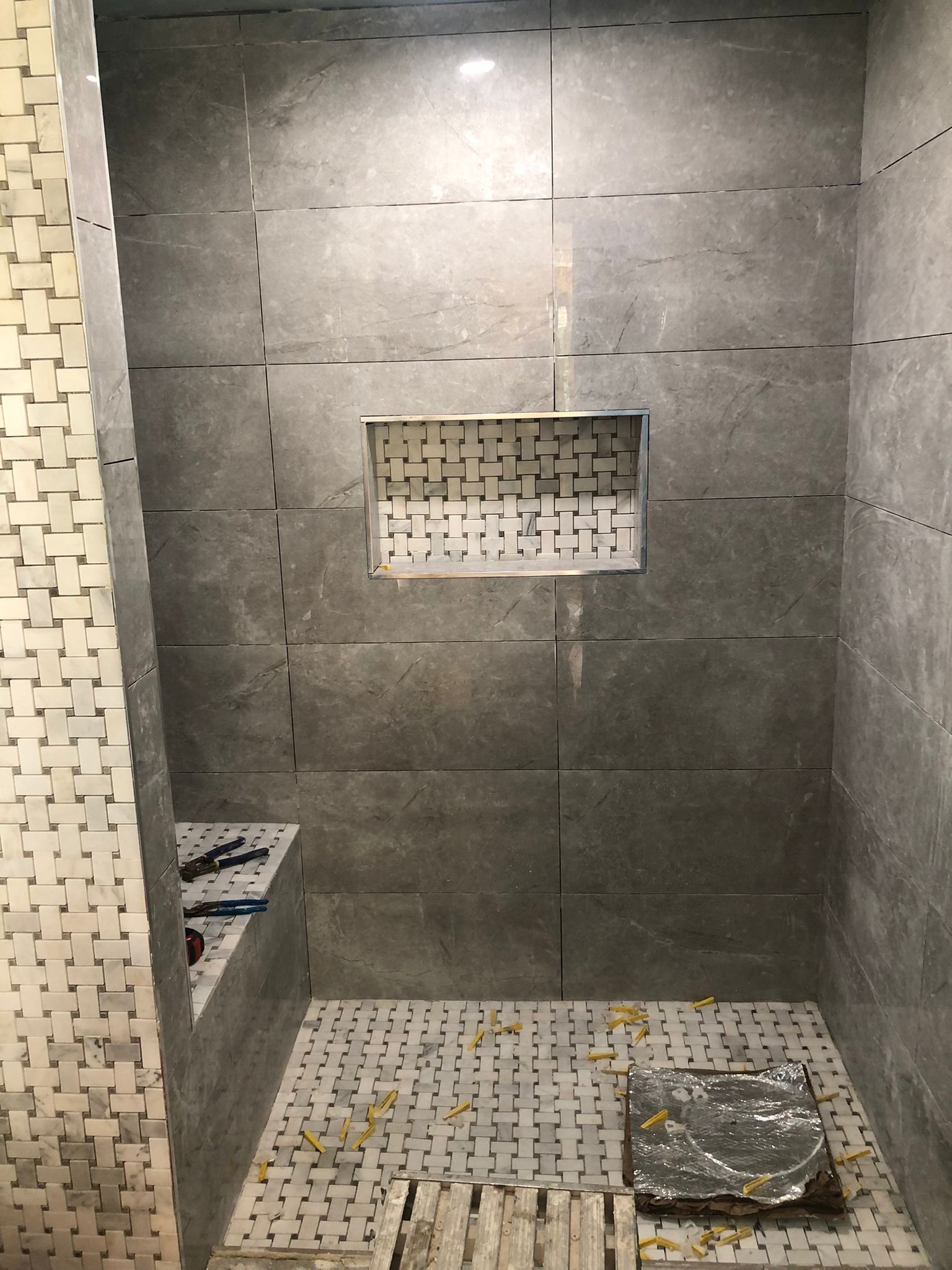 Bathroom Remodel using Tile by Home Concepts Construction