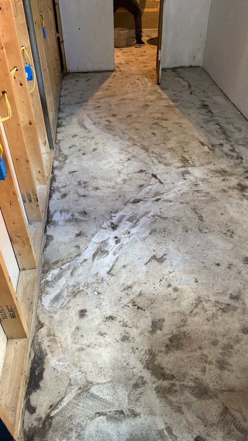 Basement Gravel by Floors in a Day, Inc