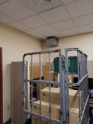 Structured cabling installation by CimaSolutions