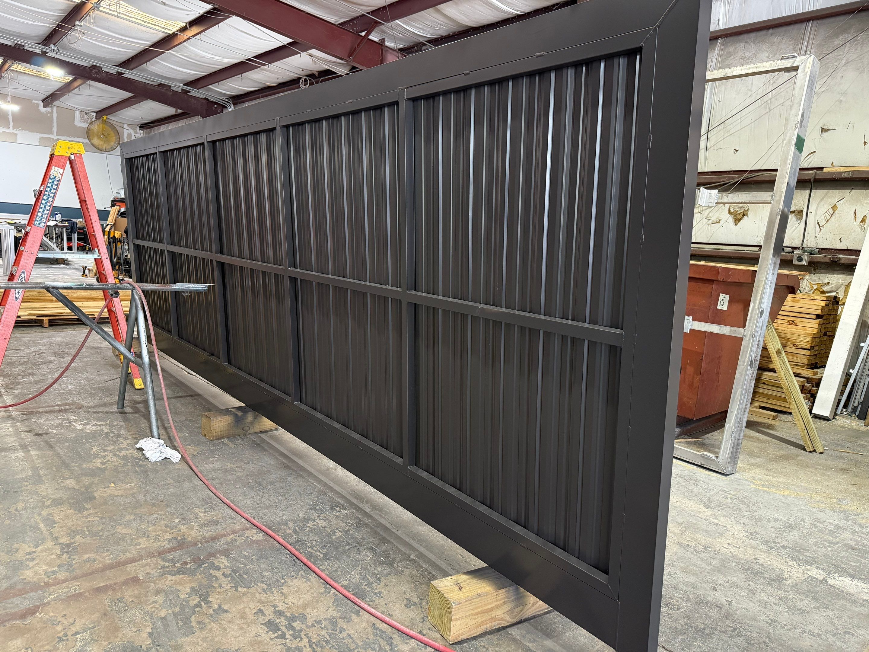 Durafence Installation With Estate Gate by Asap fence and gates, LLC