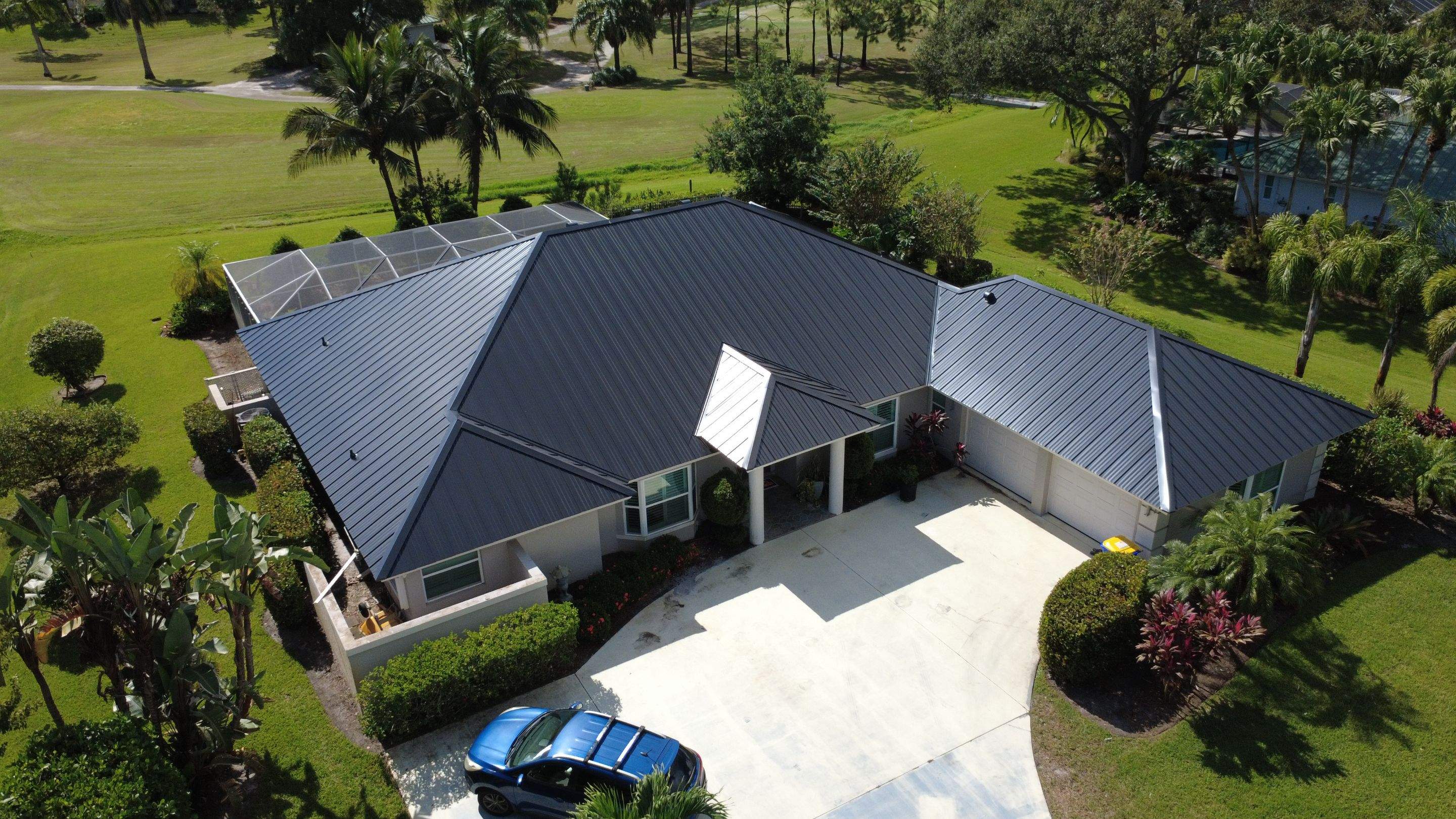 Kynar (Color Coated) Standing Seam Metal Roof Replacement by Sailfish Roofing
