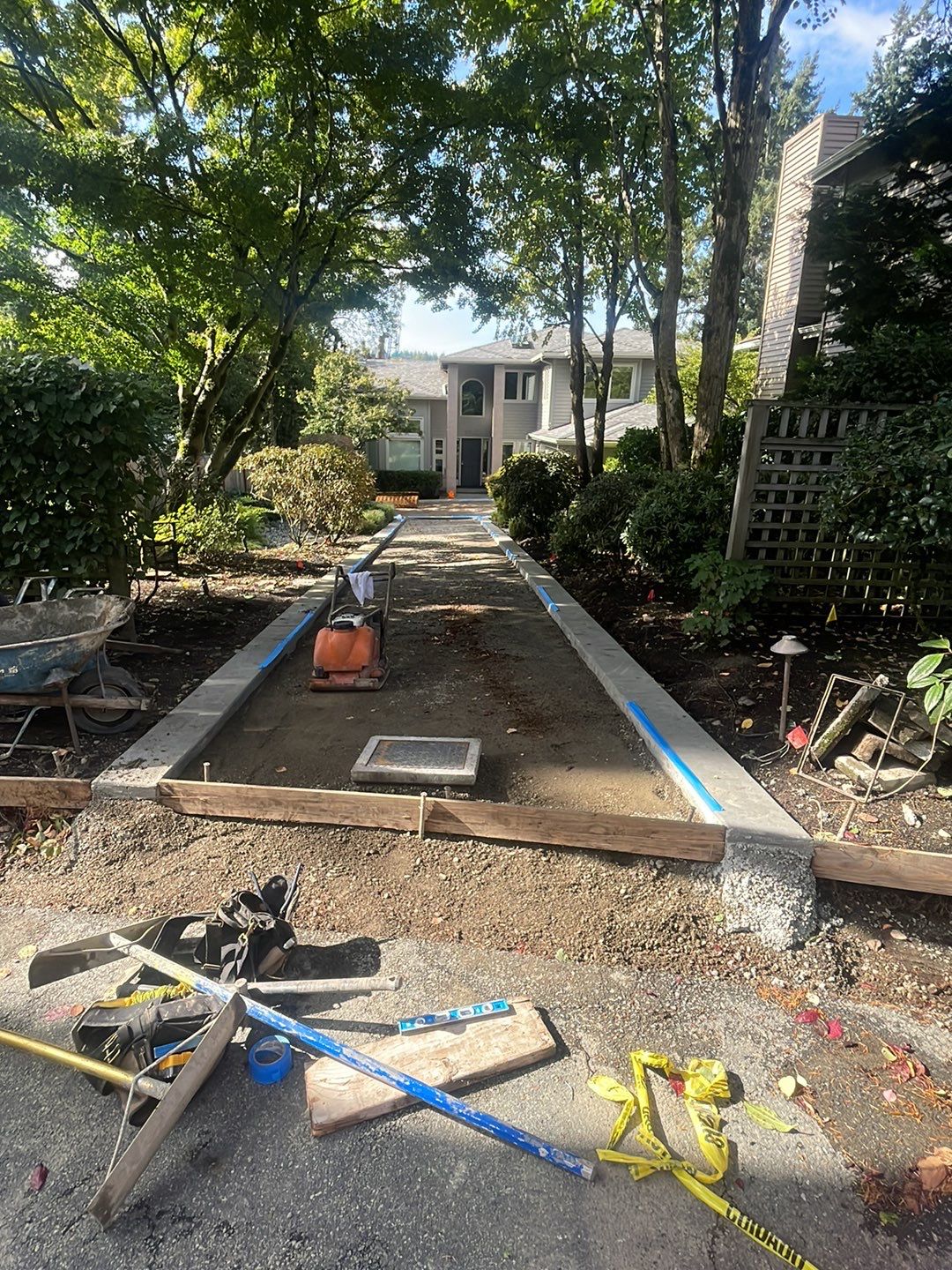 Eggers | Aggregate Finish Driveway, Concrete Project  by Jireh Asphalt & Concrete Inc 