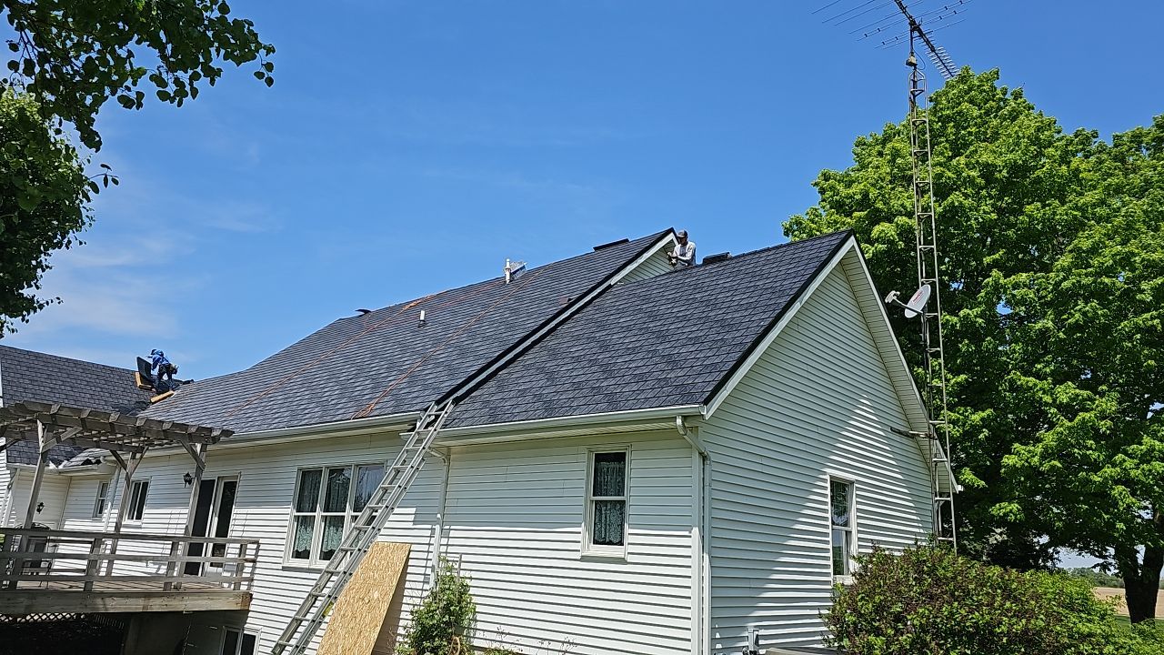 Residential Roofing Installation using Euro Shield Beaumount Shake Black by Nitro Roofing and Construction