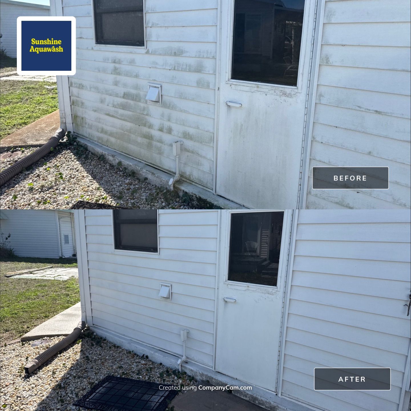 Trailer Estates Mobile Home Cleaning + Driveway & Patio Wash | Bayshore Gardens, FL by Sunshine AquaWash