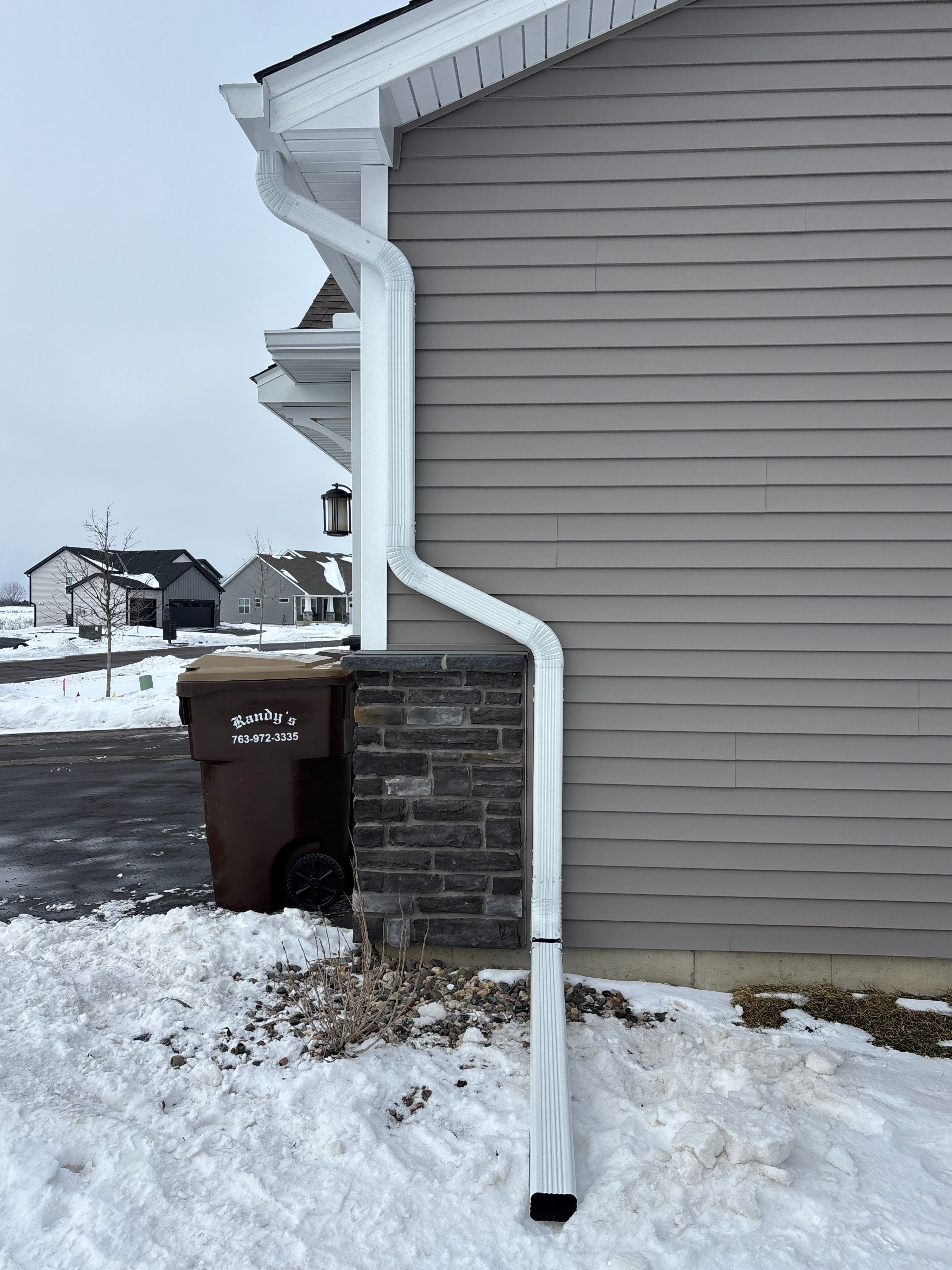 Seamless Gutter and Downspout Installation | Hanover Residential Home by Next Level Seamless Gutters / Exteriors Inc.