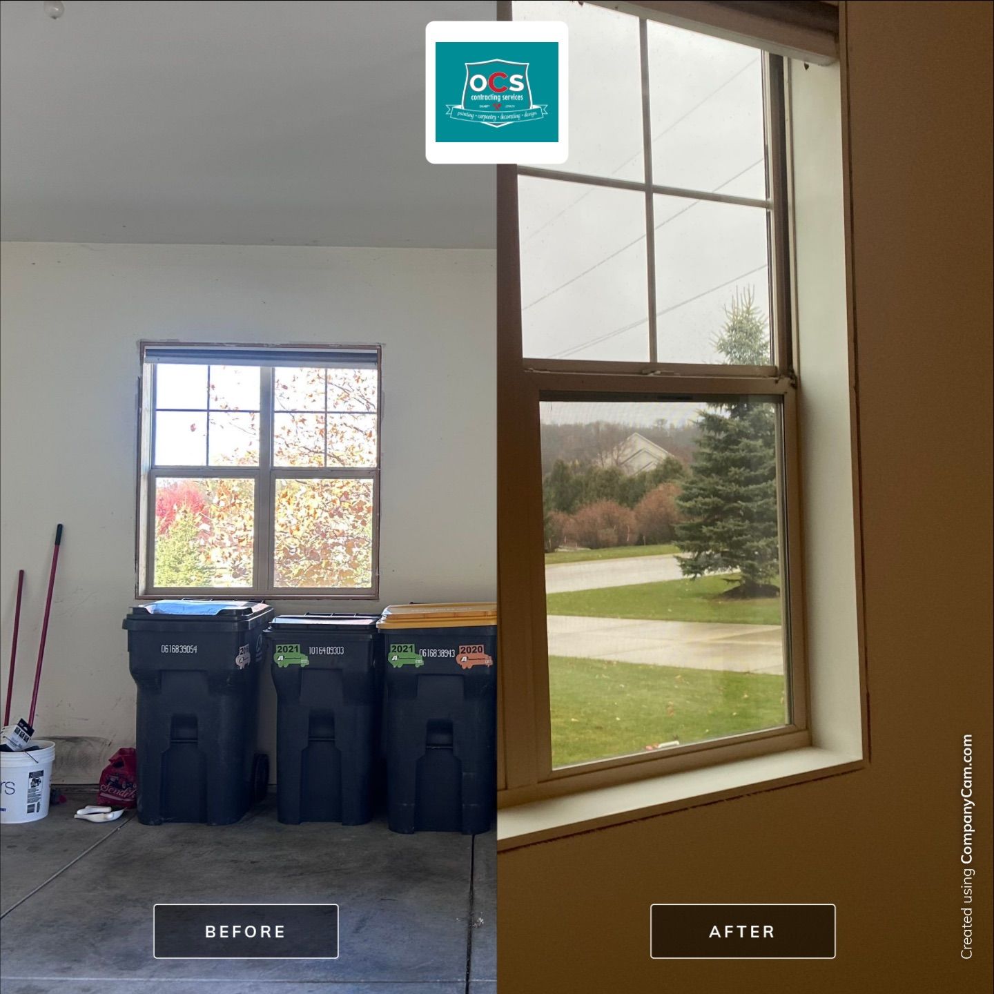 Interior Walls Finishing by OCS Contracting Services