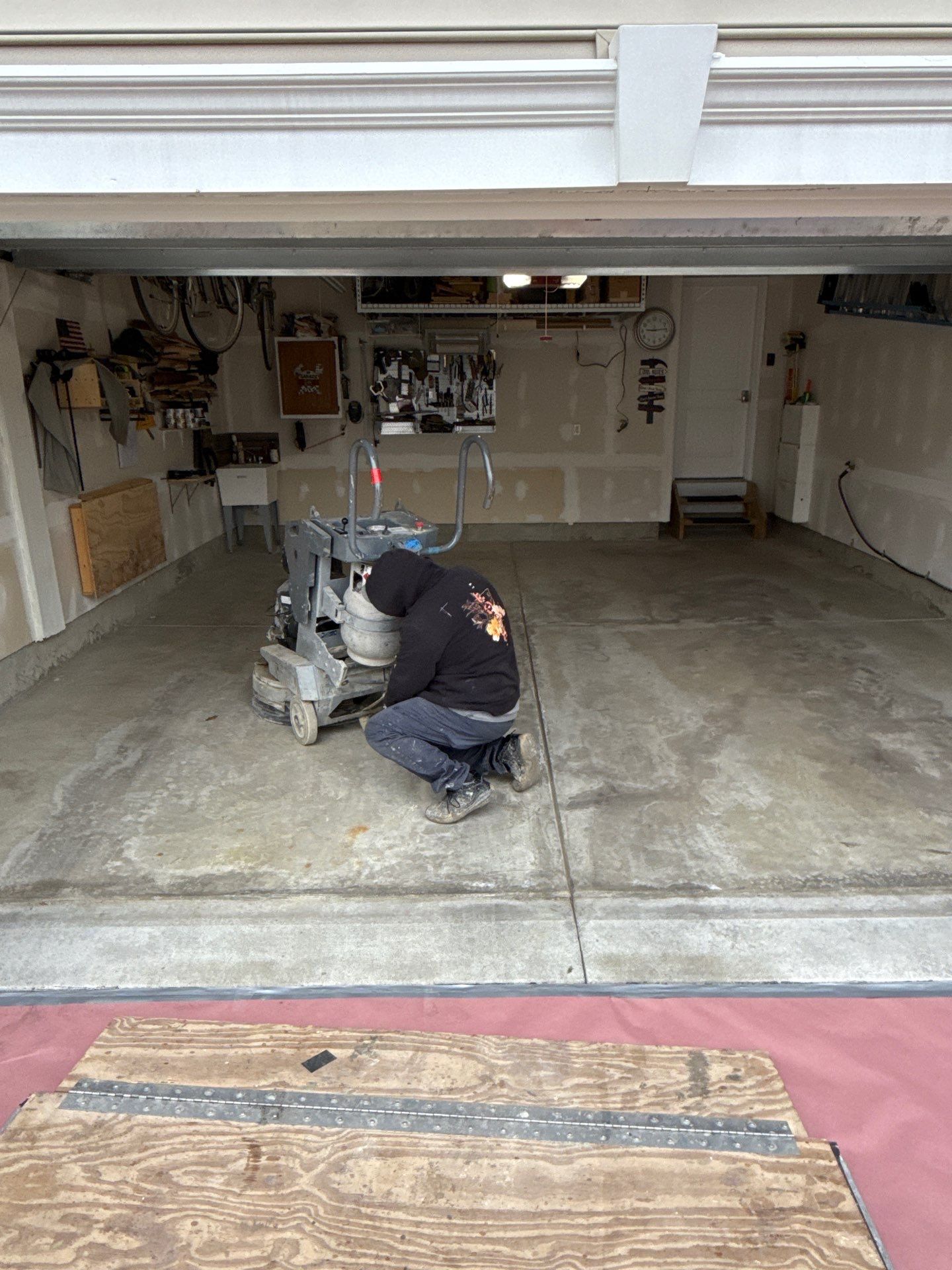 Porch + Garage Project in Oakdale by Floors in a Day, Inc