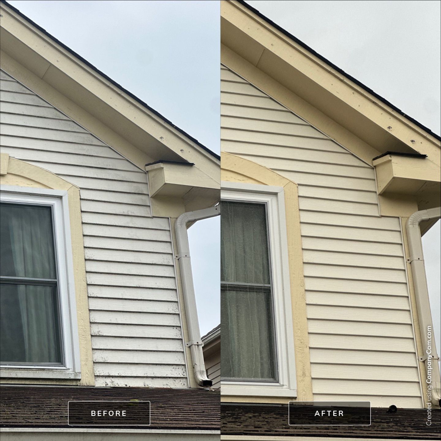 Project in Round Lake Beach by Simmons Power & Soft Washing