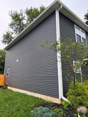 Provia Heartec Siding - Nightfall by Hoel Roofing & Remodeling