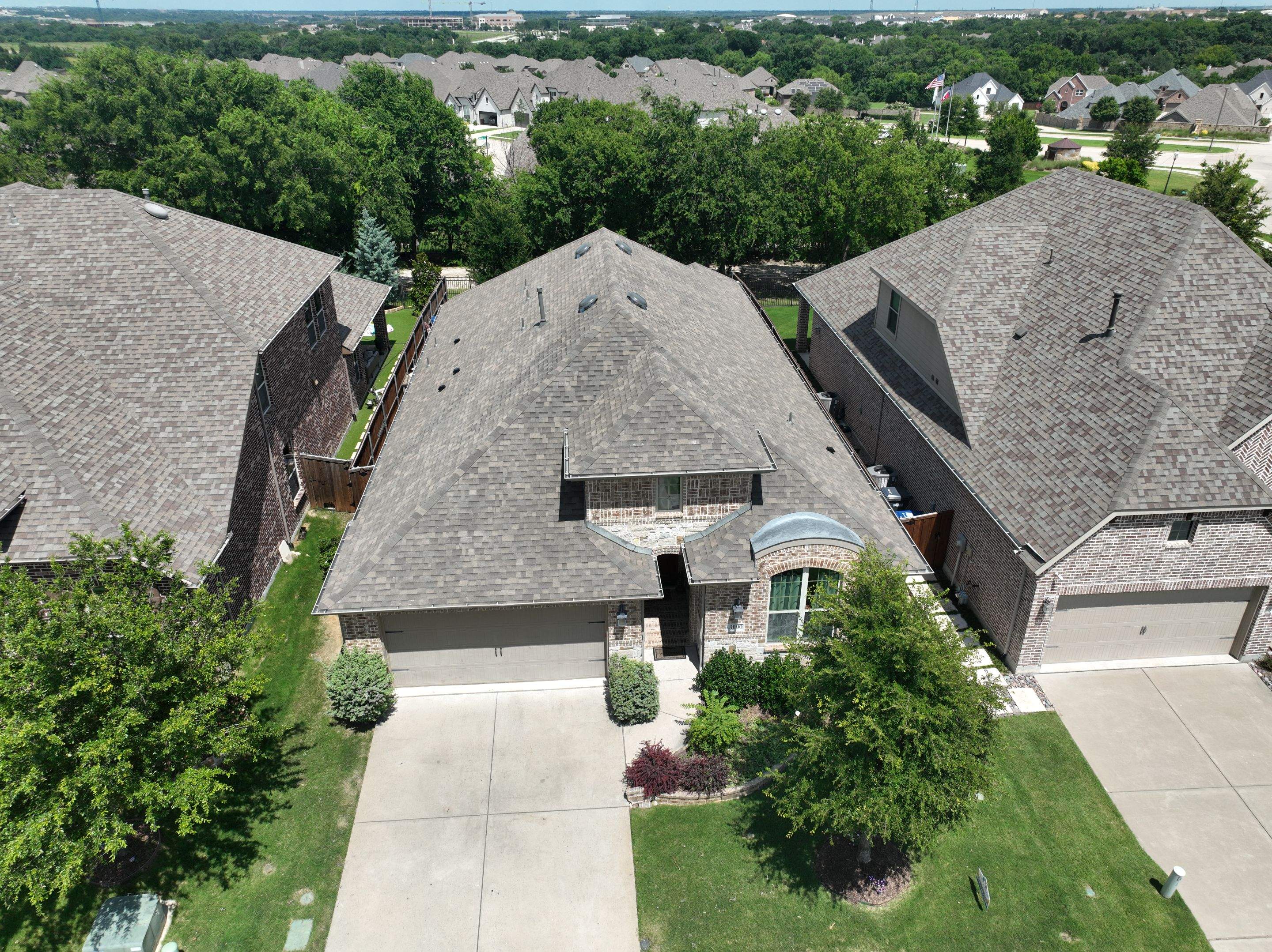 Residential Roofing Installation using Malarkey Vista Weathered Wood Plus by OneSource Roofing and Restoration