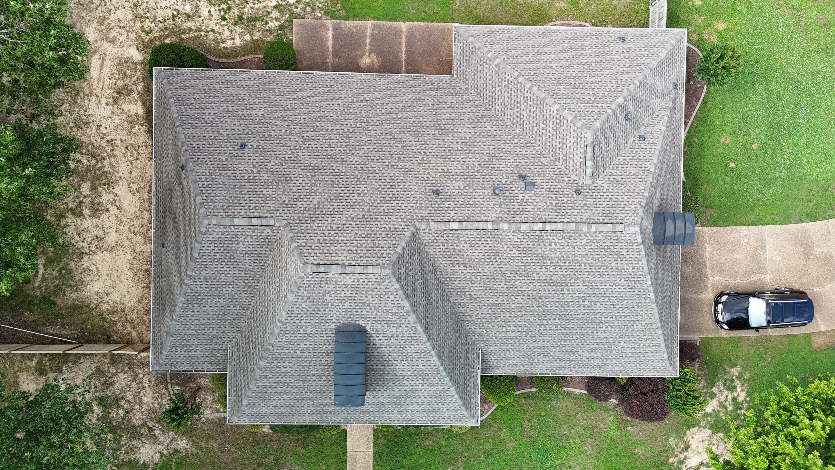 GAF 50-Year Weathered Wood by Roberson Construction LLC