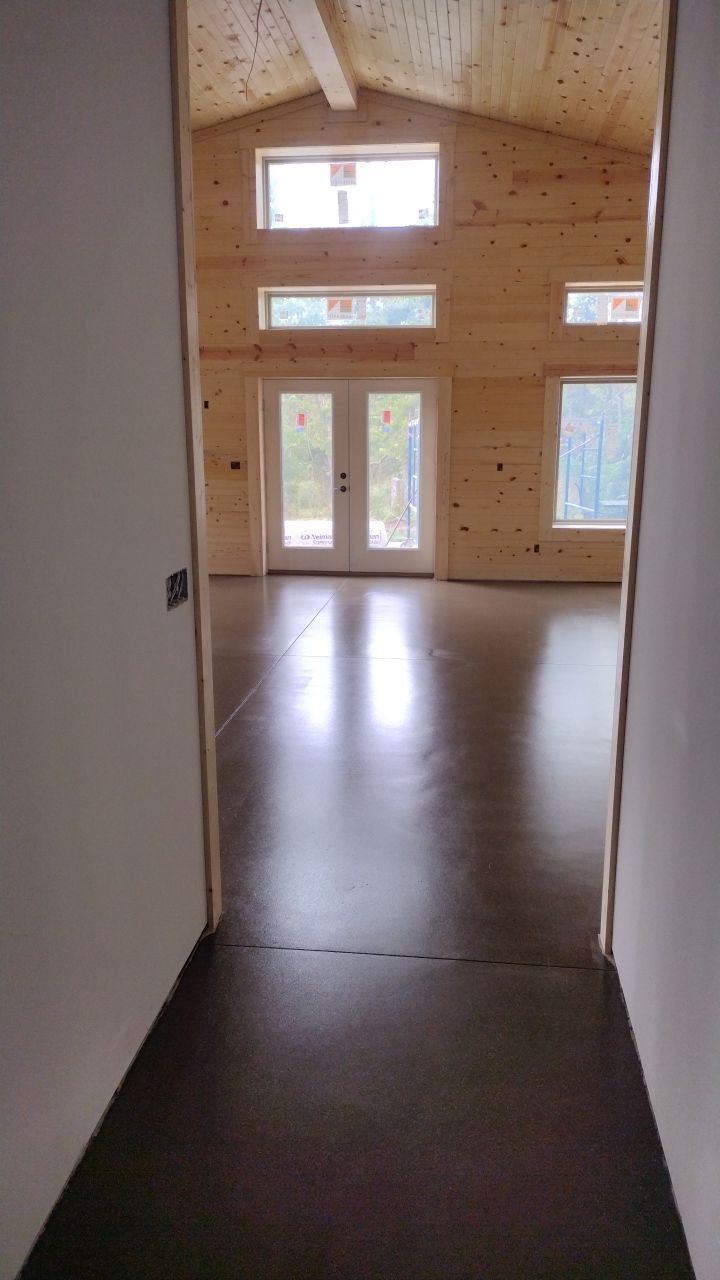 Stunning Residential Grind and Clear by Revival Concrete Coatings