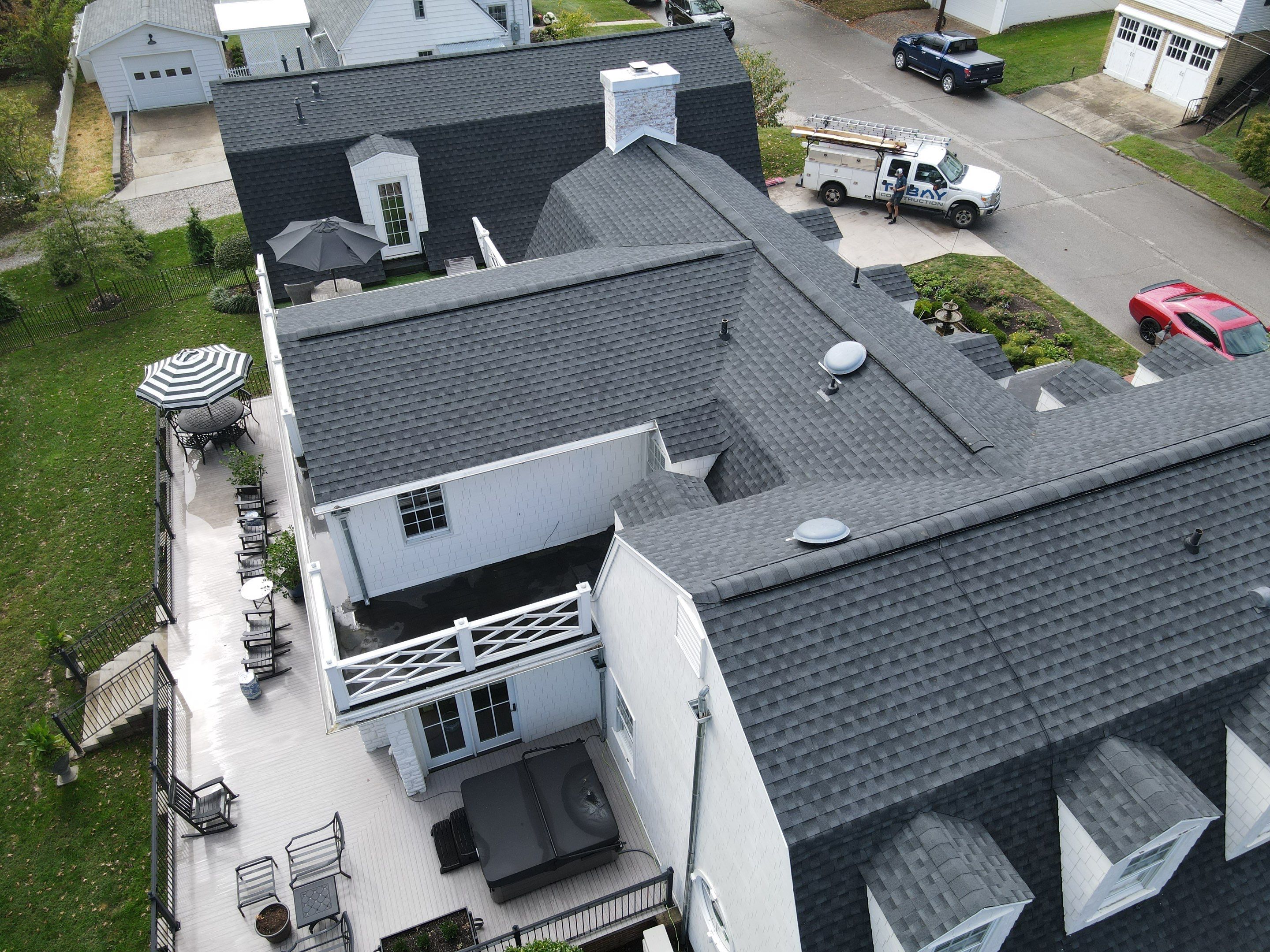 Residential Roofing Installation using Timberline HDZ by Rainstoppers Roofing