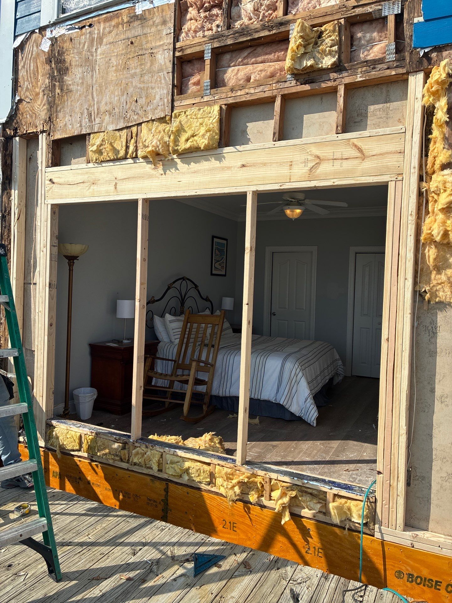 Oceanfront Structural Repair and Exterior Rebuild in Oak Island NC | RGR Construction and Roofing, LLC by RGR Construction and Roofing, LLC