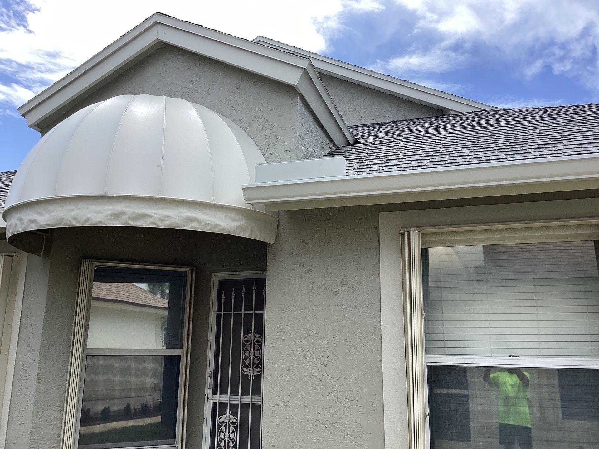 Gutter Installation Project in Estero FL by Gutter Professors