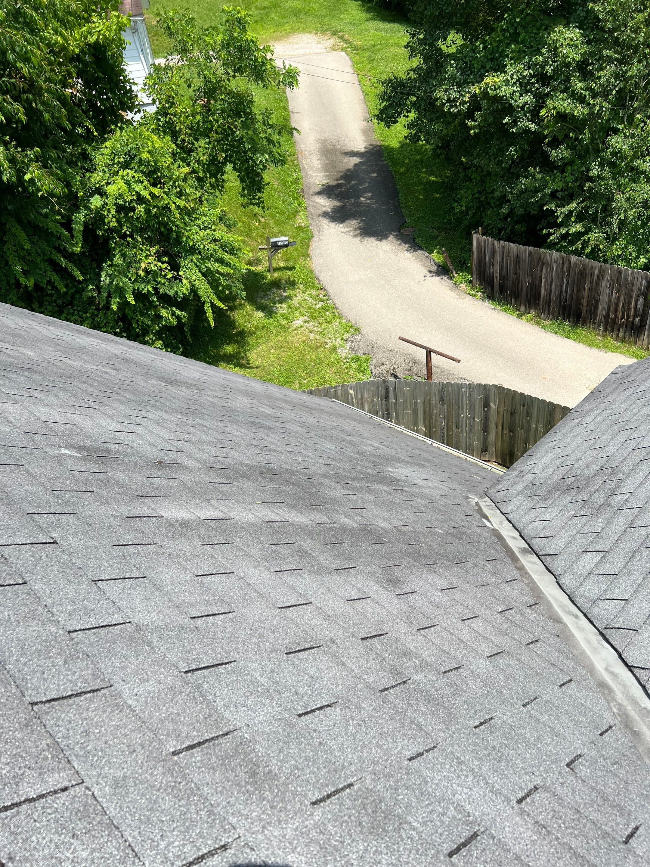 Residential Roofing Installation using Certainteed Landmark Shingles Moire Black Color by Secure Construction Company Inc
