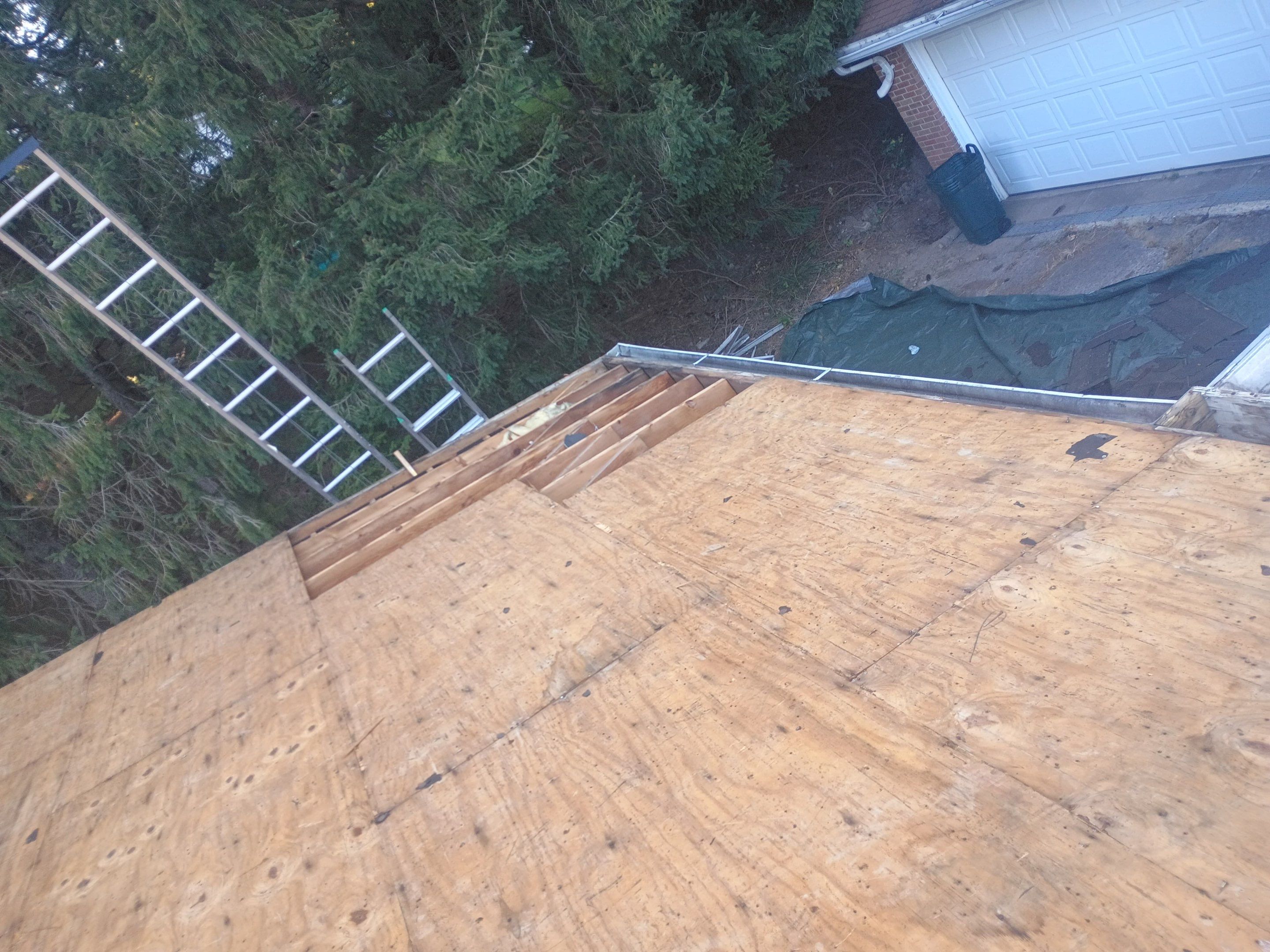 Residential Roofing Installation using GAF TImberline HDZ Hickory by Rainstoppers Roofing