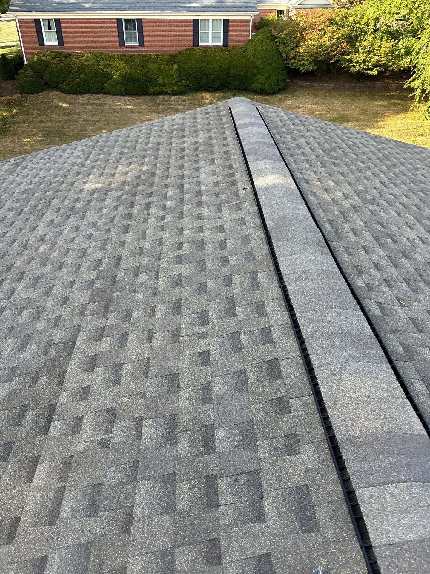 Residential Roofing Installation using Timberline HDZ Shingles - Weathered Wood by RoofX 