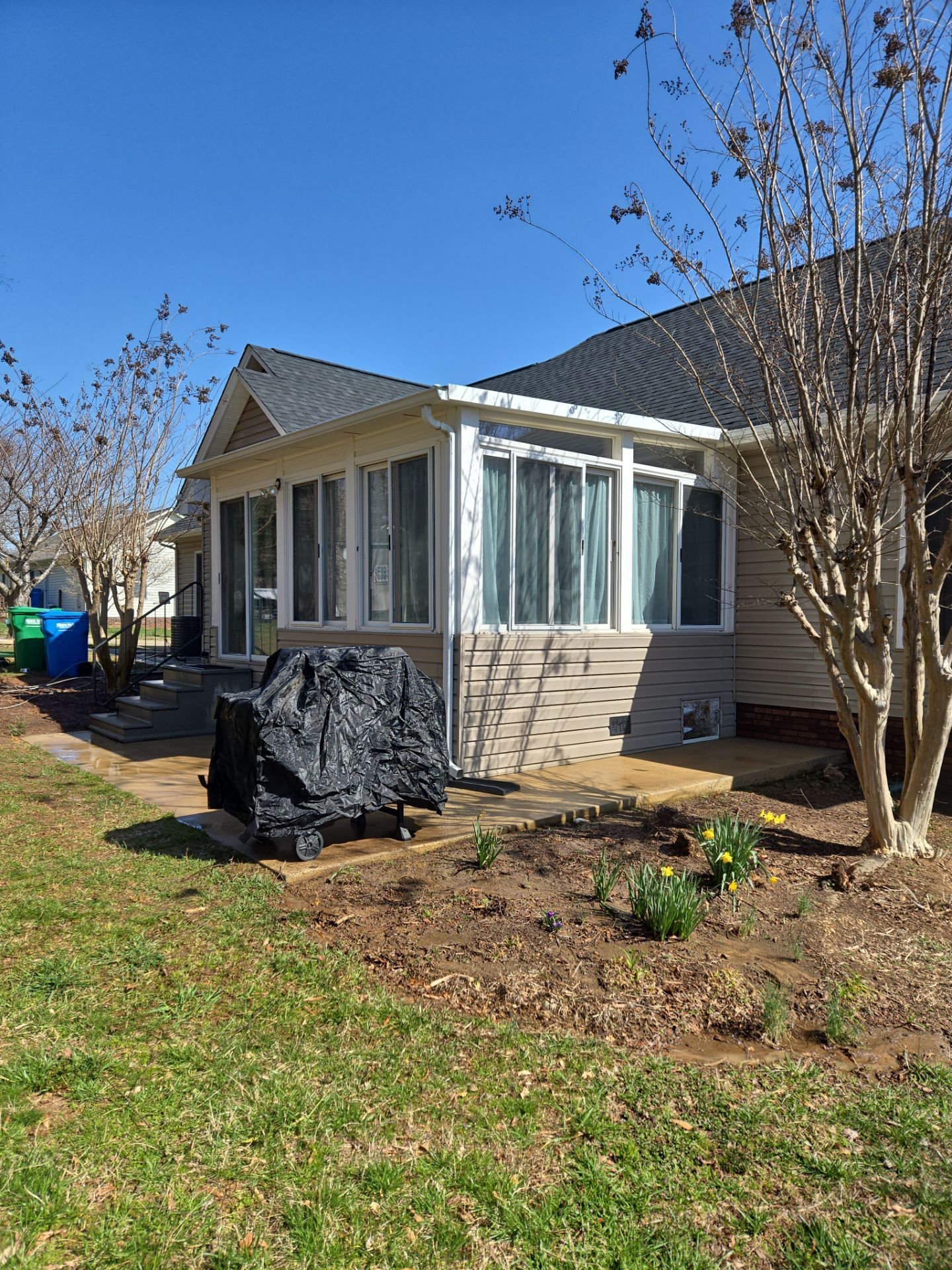 House Wash using cleaner by Power Wash Masters LLC