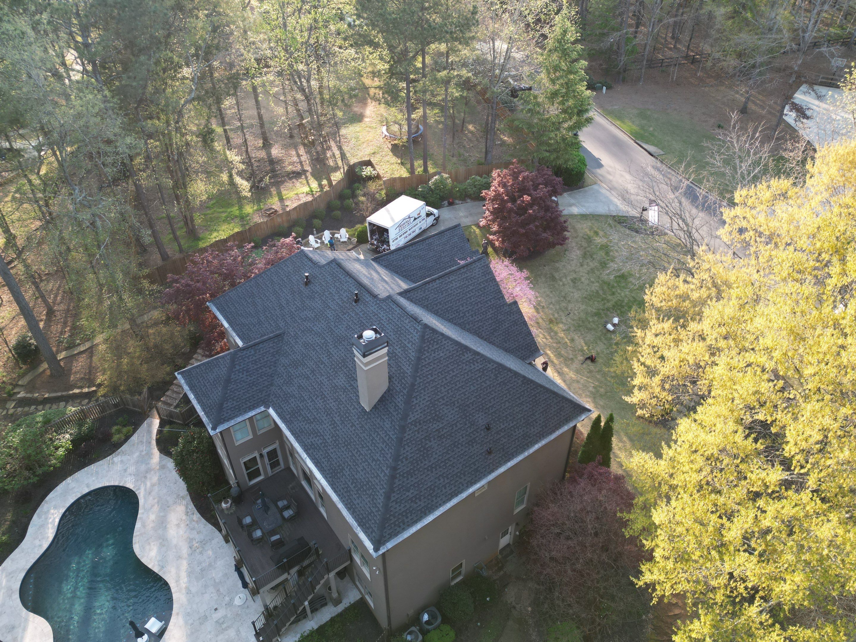 Roof replacement by Deerfield Roofing LLC