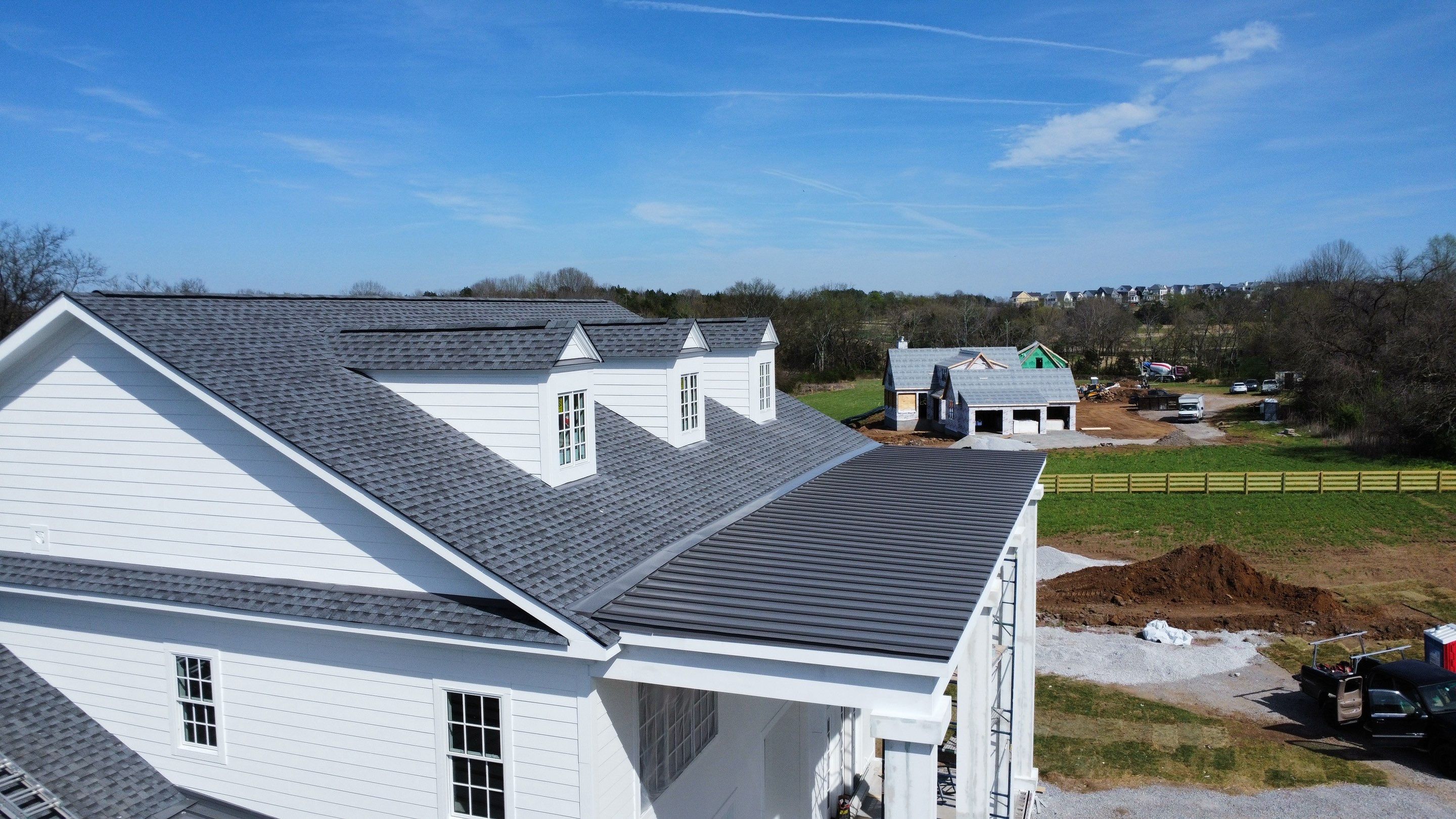 Residential Roof Install - Shingles and Standing Seam Metal by Undersun Roofing 