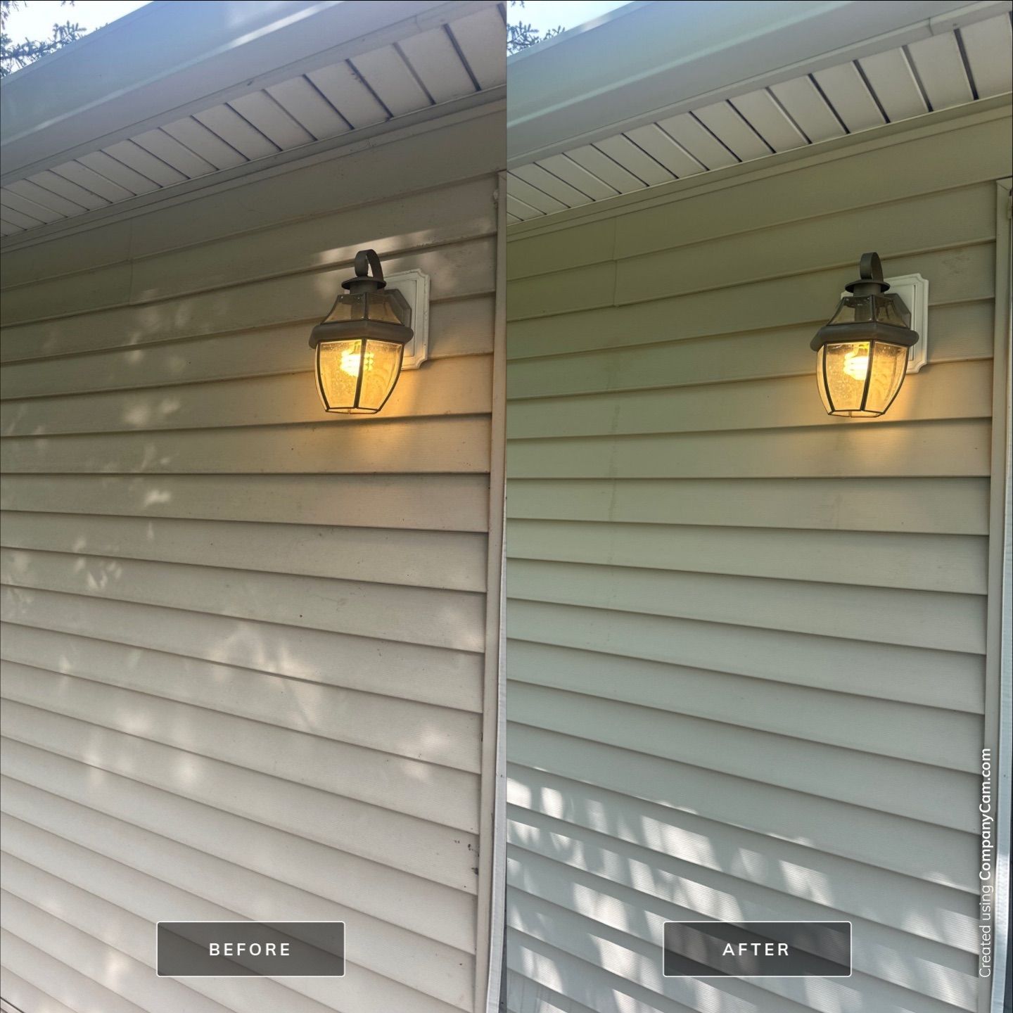 Project in Vernon Hills by Simmons Power & Soft Washing