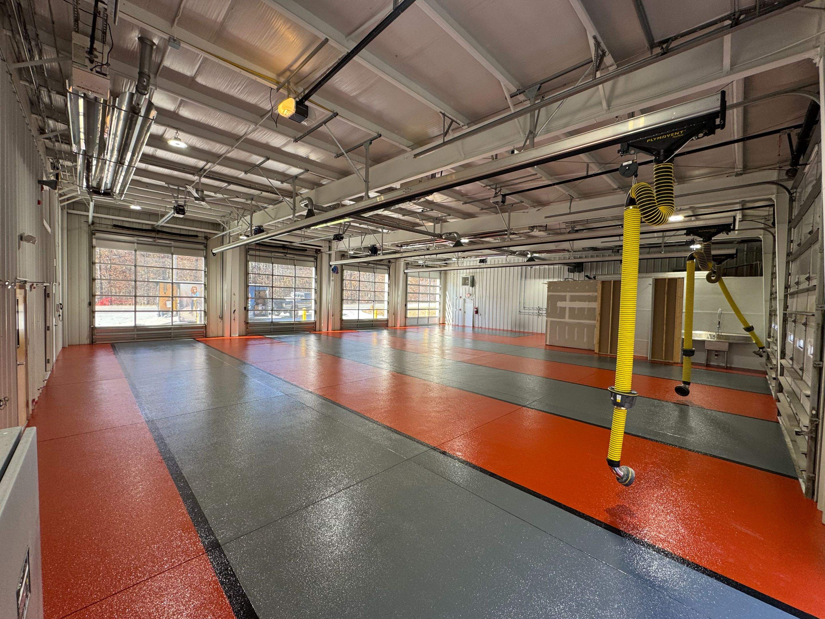 Alexis Volunteer Fire Department Substation by Endure Concrete Coatings