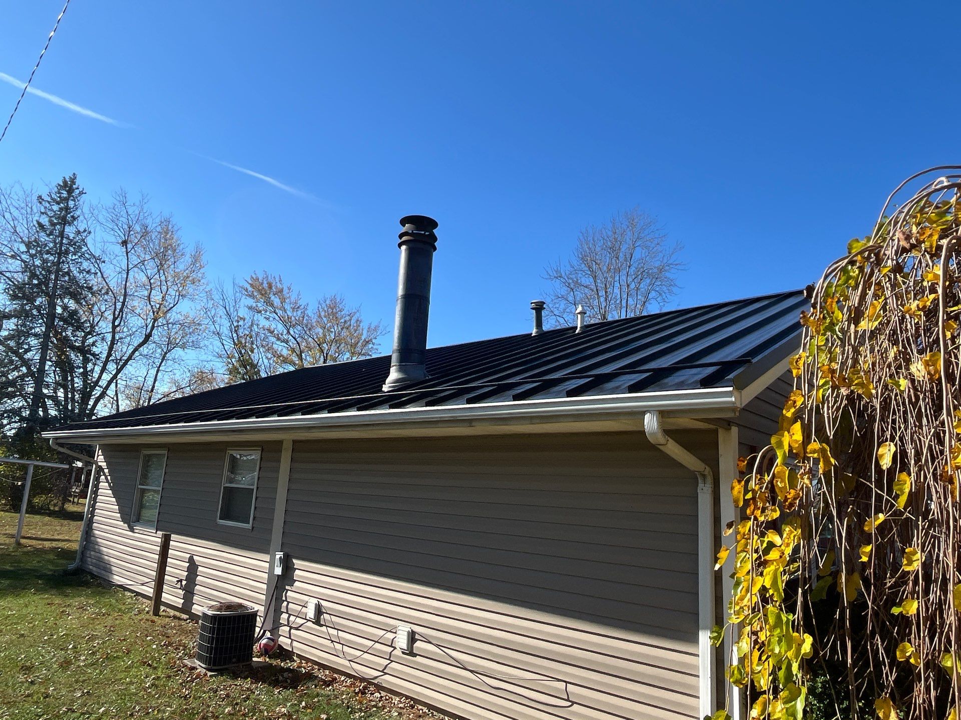 Residential Roofing Installation using Platinum Pro Standing seam  by Nitro Roofing and Construction