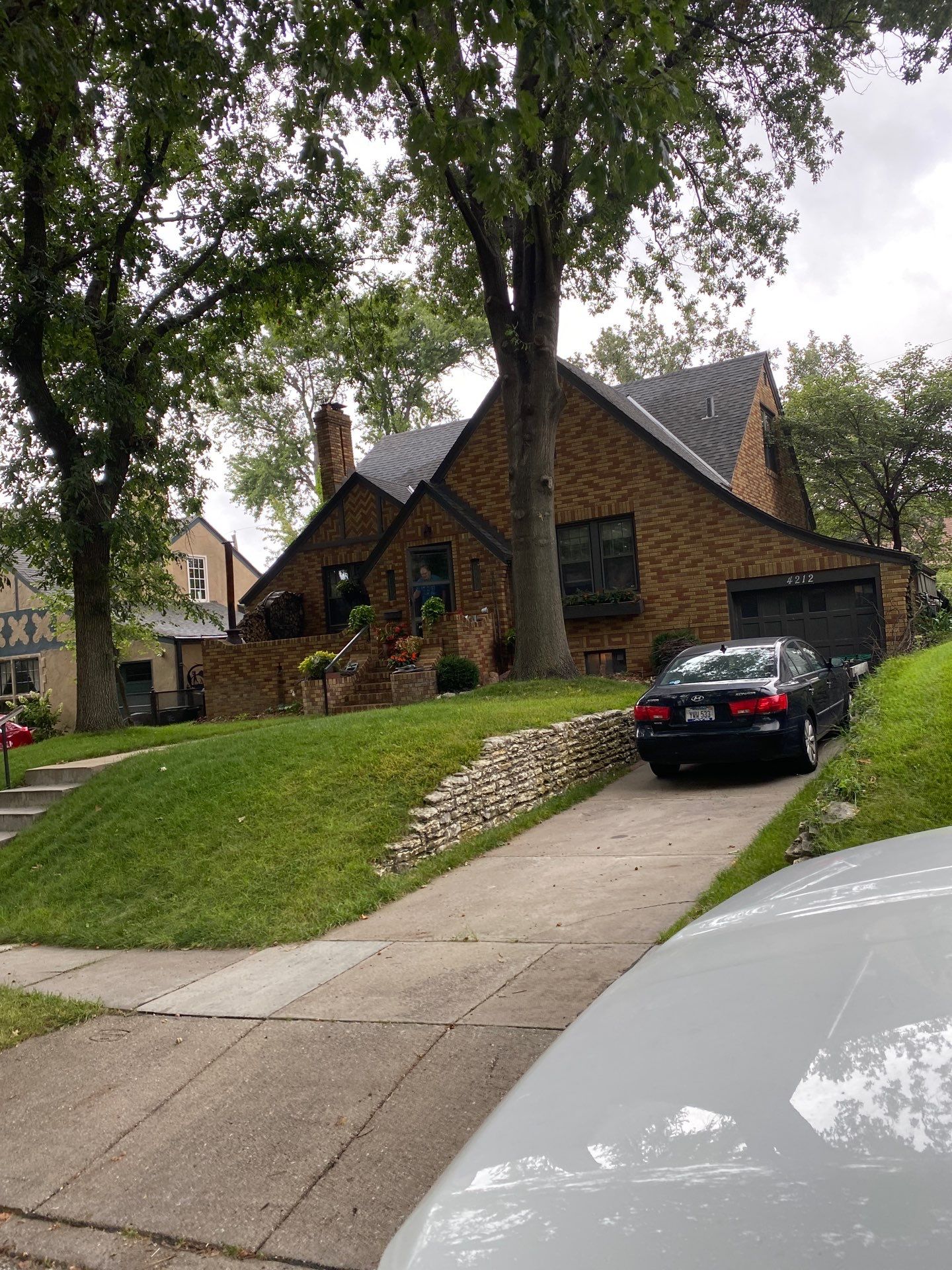 Dark Bronze Exterior Window Replacement Project in Omaha by Carps Complete Exteriors