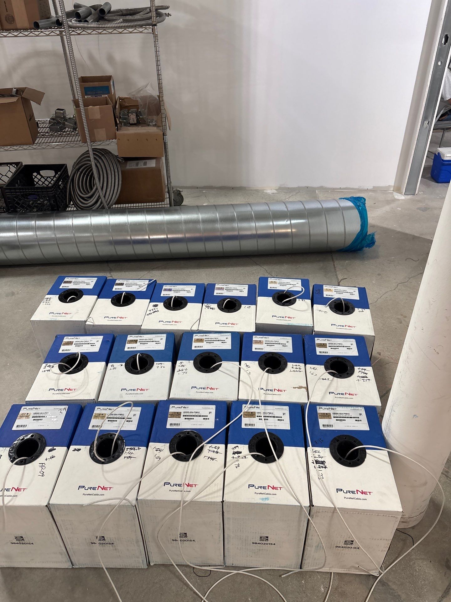 Structured Cabling Installation for Medical Device Company in Irvine, CA by Ring and Ping Inc.