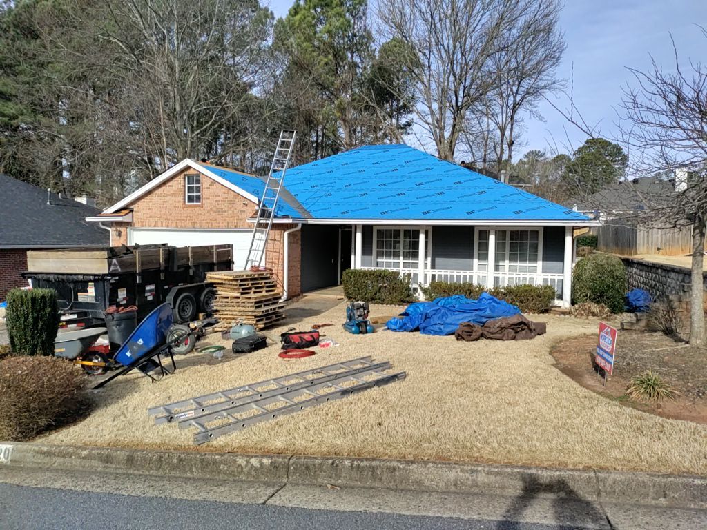 Residential Roofing Installation using Owens Corning by Inspector Roofing and Restoration