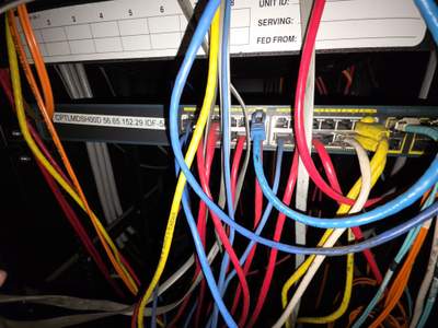 Structured cabling installation by CimaSolutions