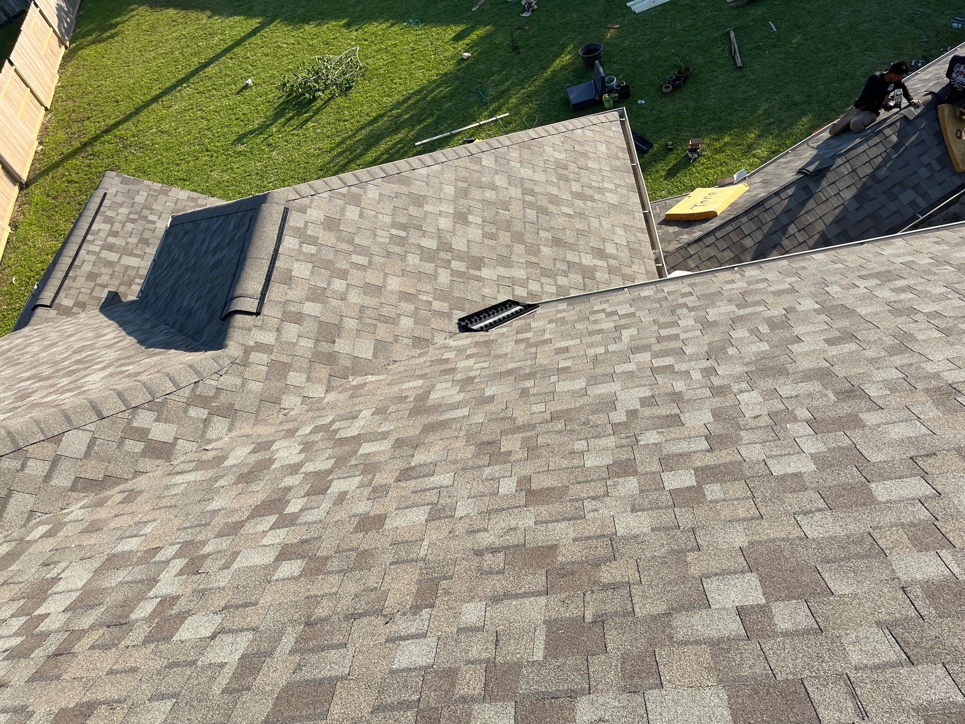 Residential Roofing Installation using Owen's Corning Duration (Lifetime) Shingles by Roof Repair Company