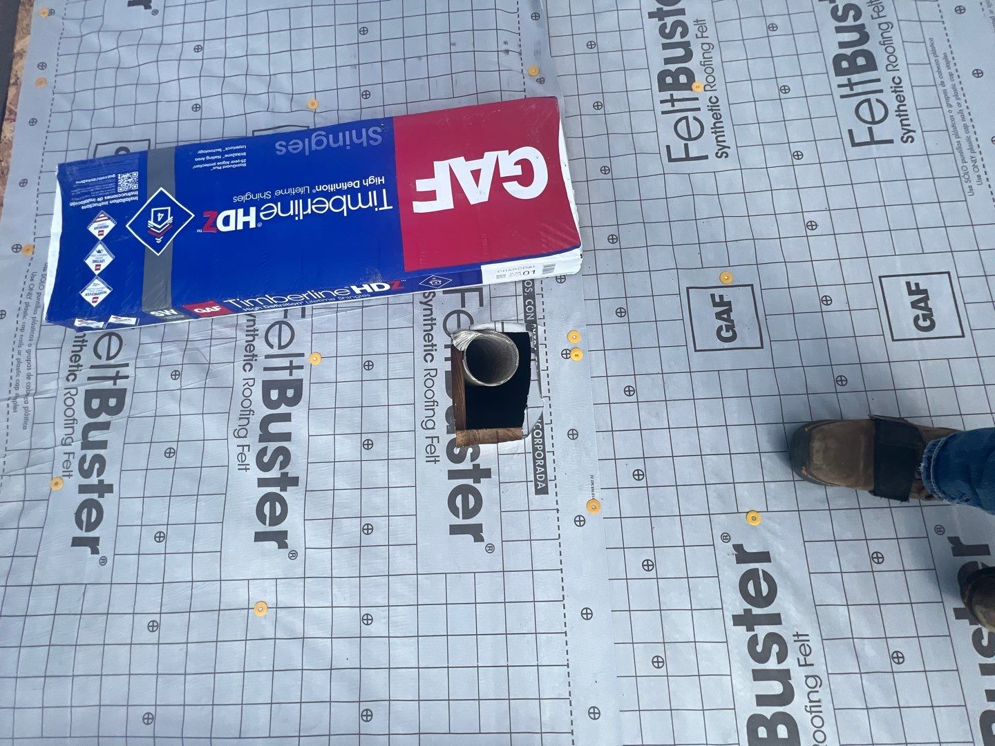 Residential Roof Replacement using GAF shingles by Elite Roofing LLC