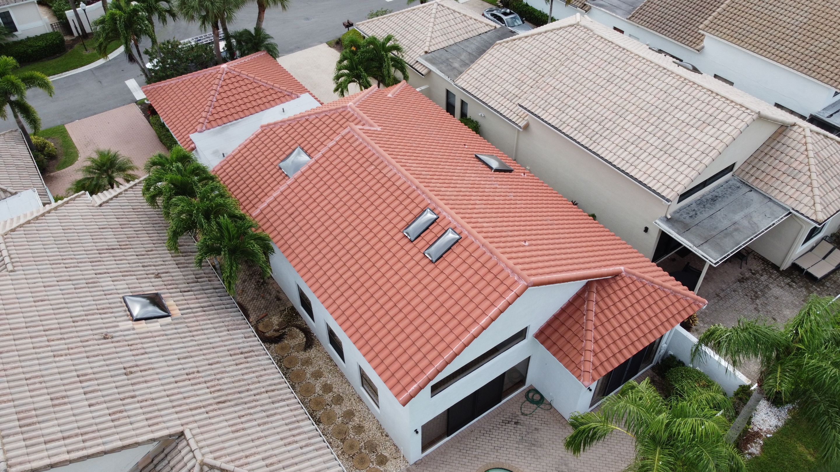 Residential Roofing Installation using Eagle Roofing Tile by BLUES BROTHERS ROOFING