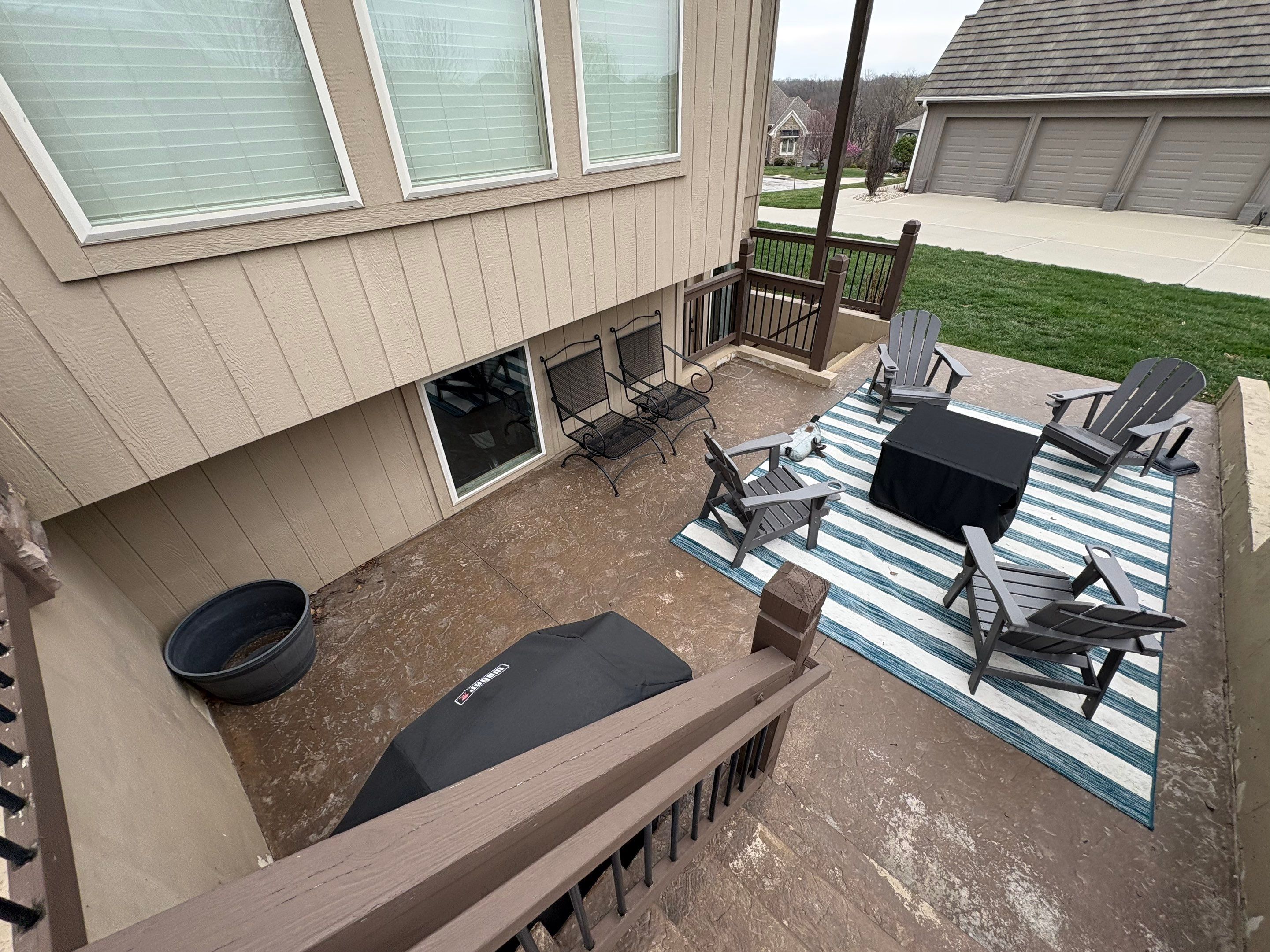 Stamped Concrete Resurface - Lee's Summit, MO by Big Red Decorative Concrete, LLC