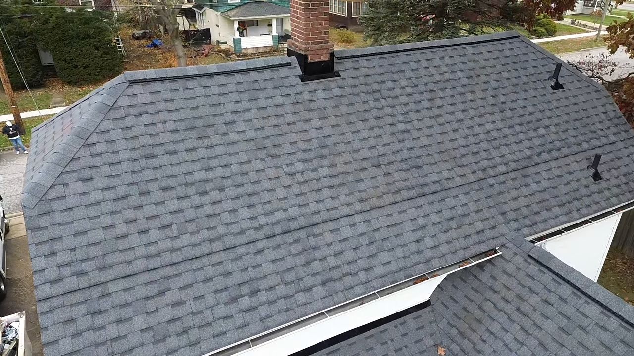 Atlas Pinnacle, Color, Pewter, Drip Edge, Color, Black by Eagle Eye Roofing