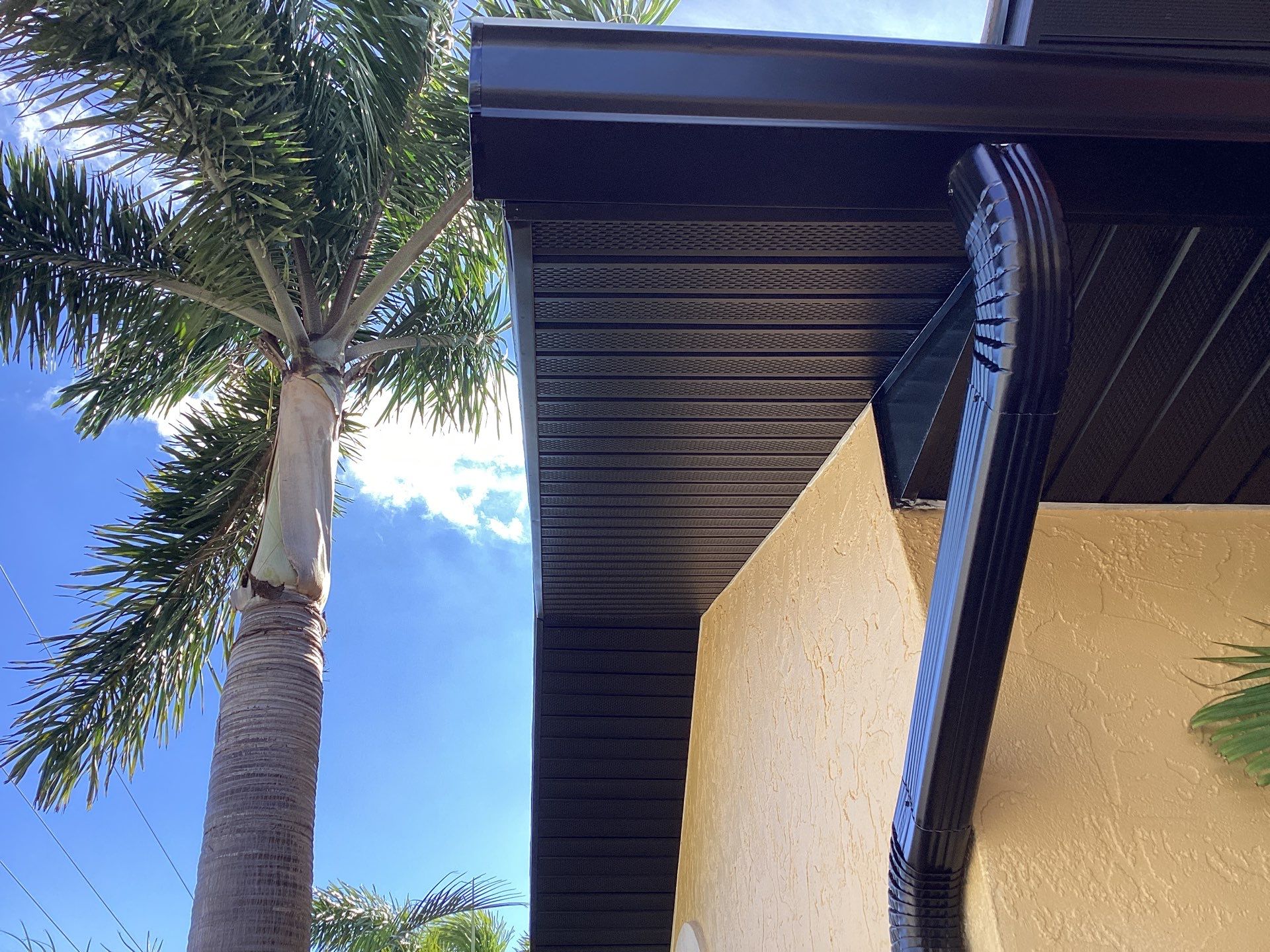 Total Black Gutters and Soffit & Fascia Installation in Punta Gorda FL by Gutter Professors
