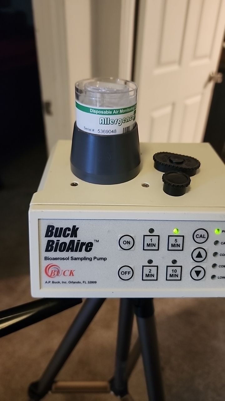 Mold testing by Building performance Solutions LLC