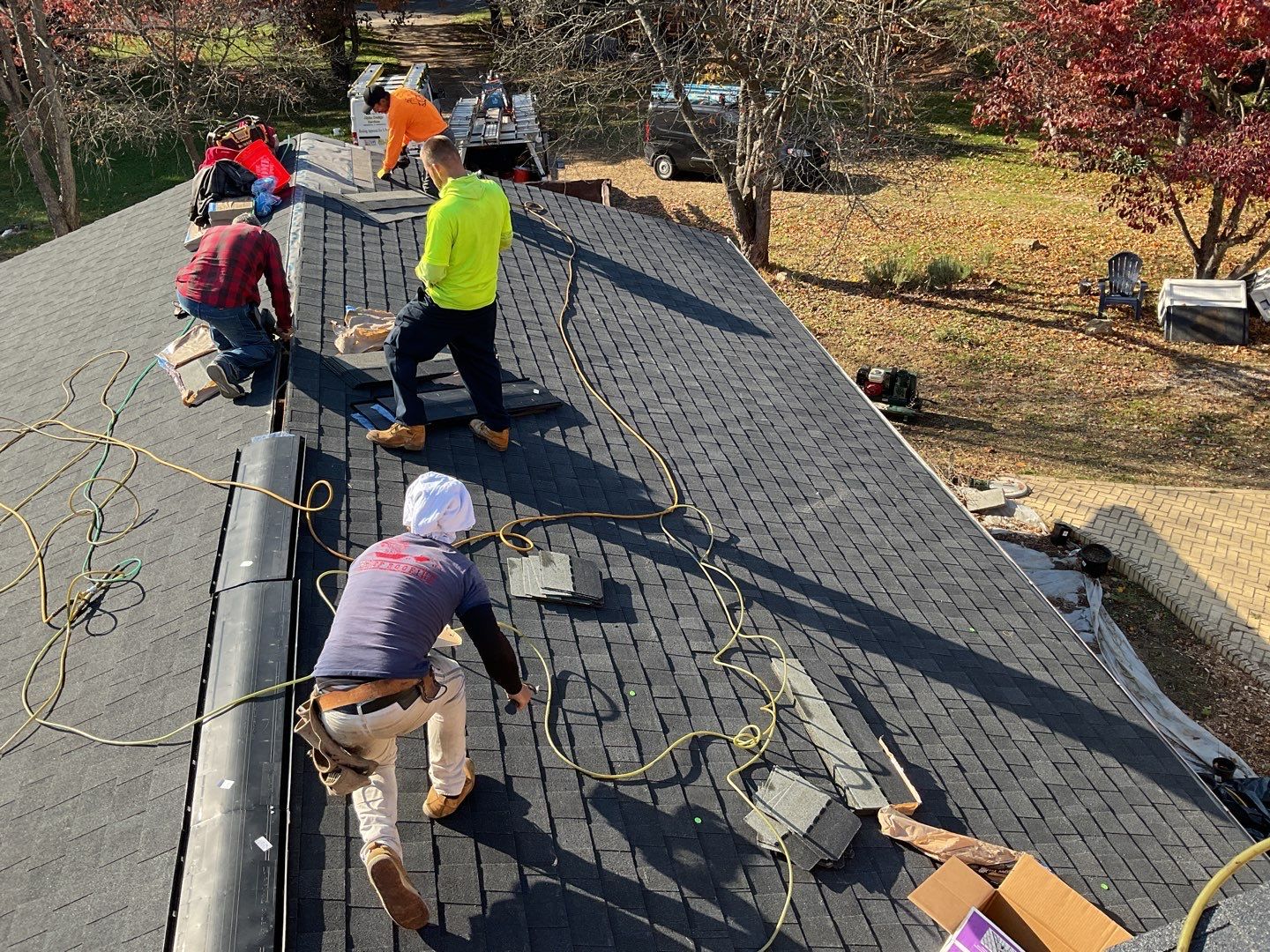 Residential Roofing Installation using CertainTeed Shingles by Alpha Design Services